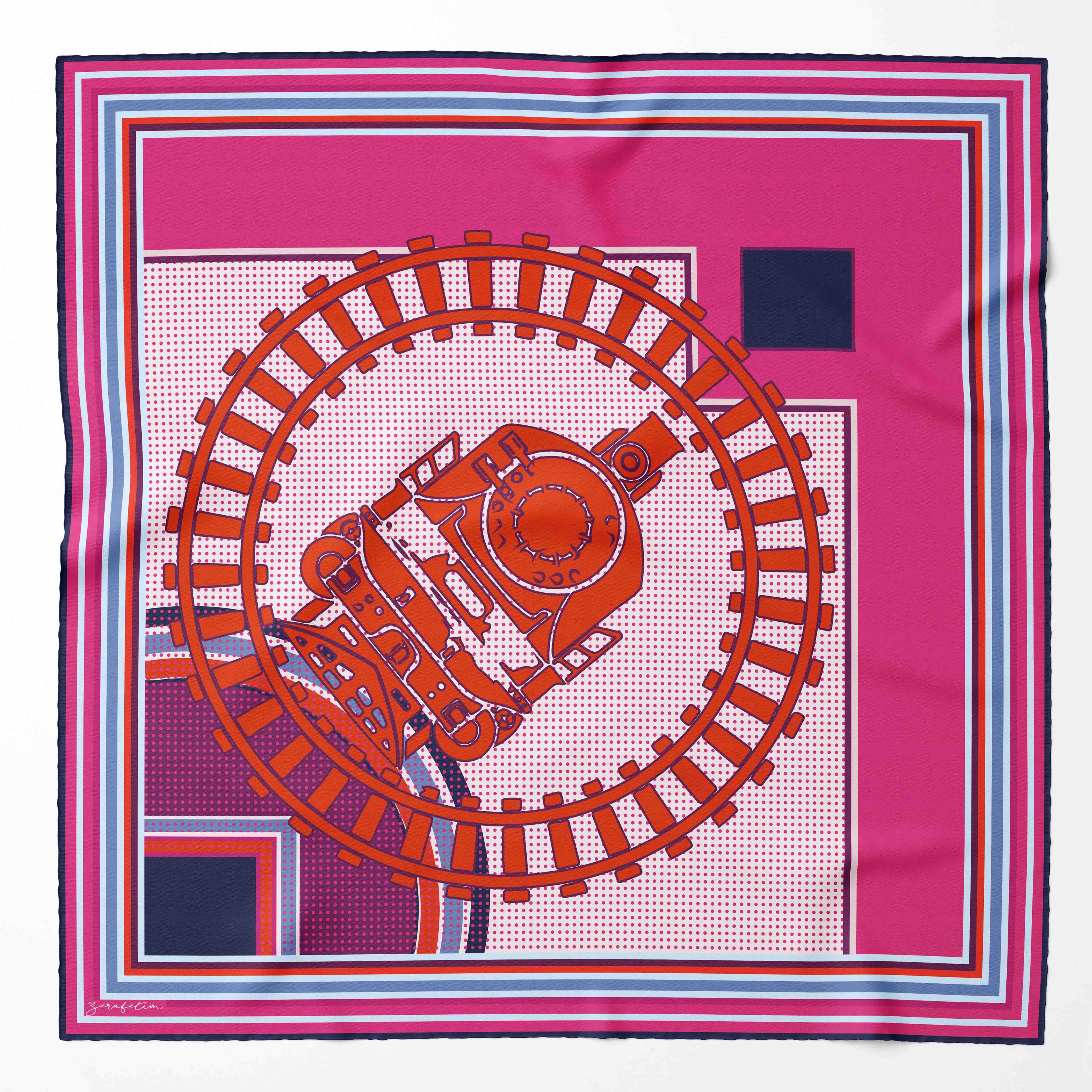 Tren - Lacivert Pembe