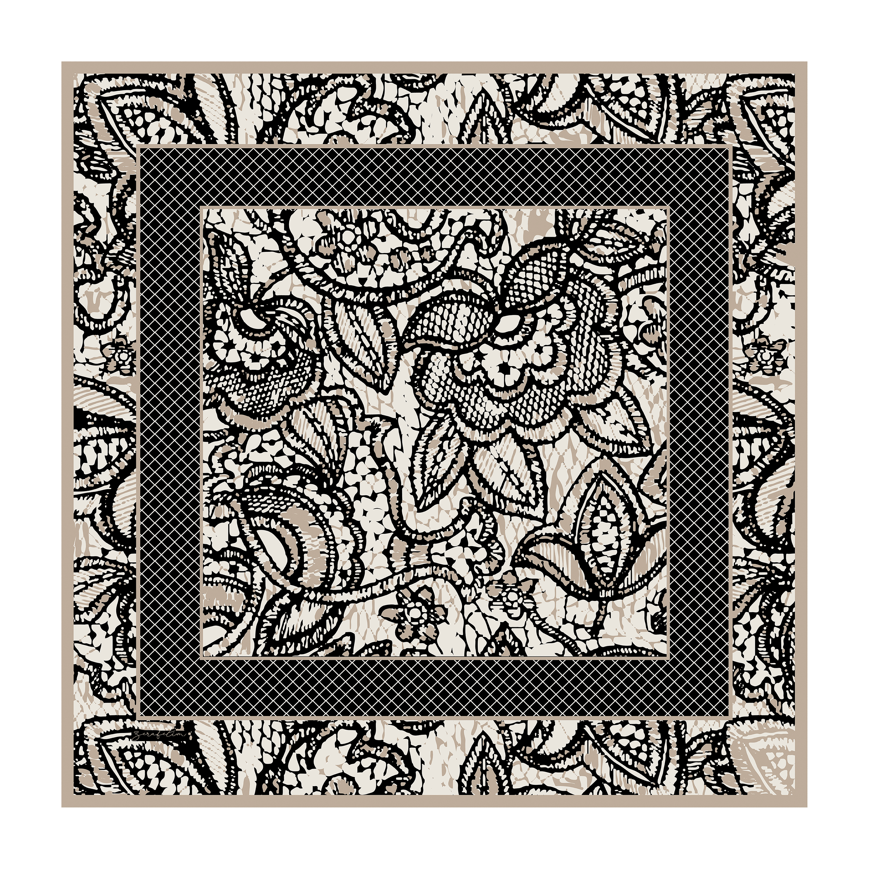 LACE - Vizon Siyah