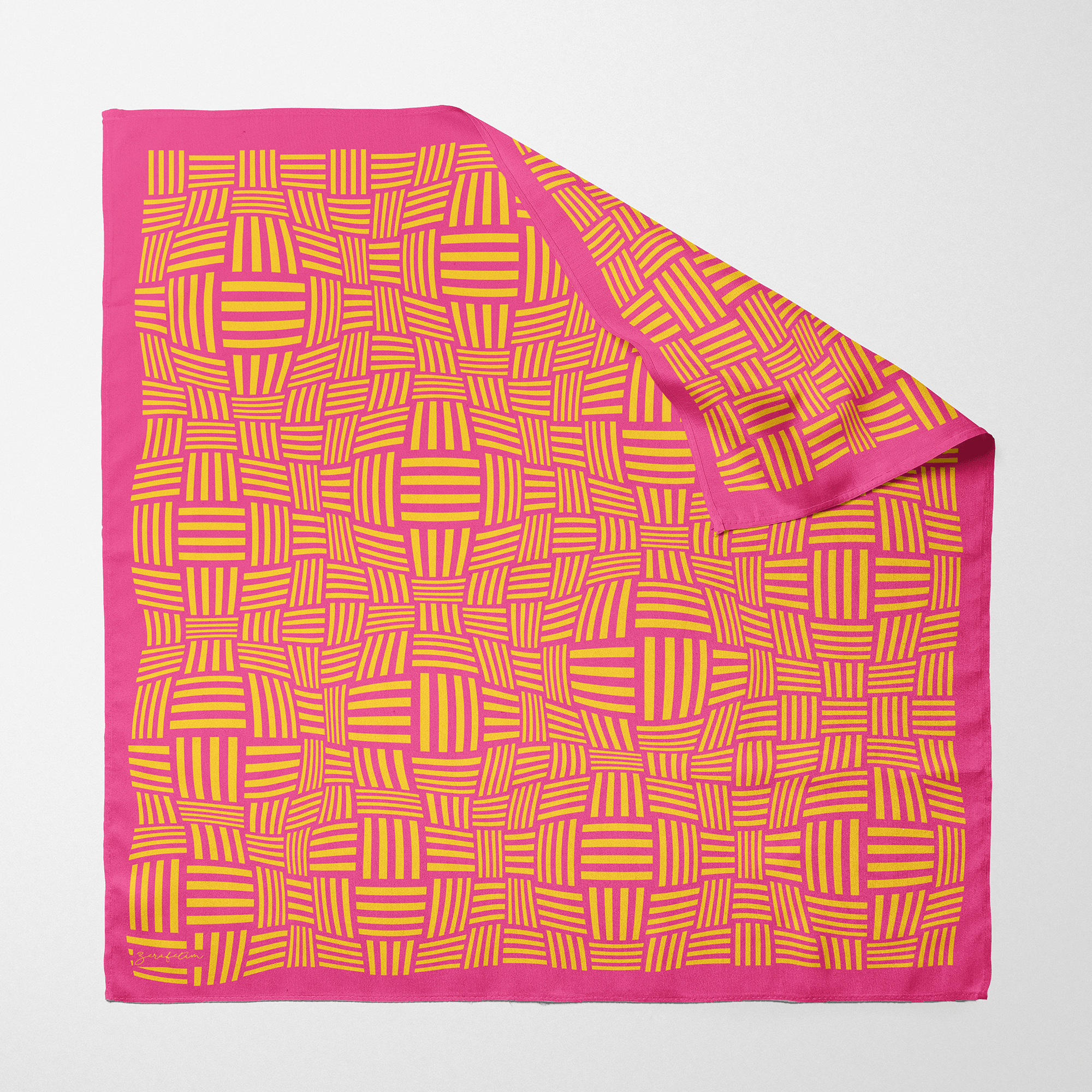 İLLÜZYON KARELER - Pembe Sarı