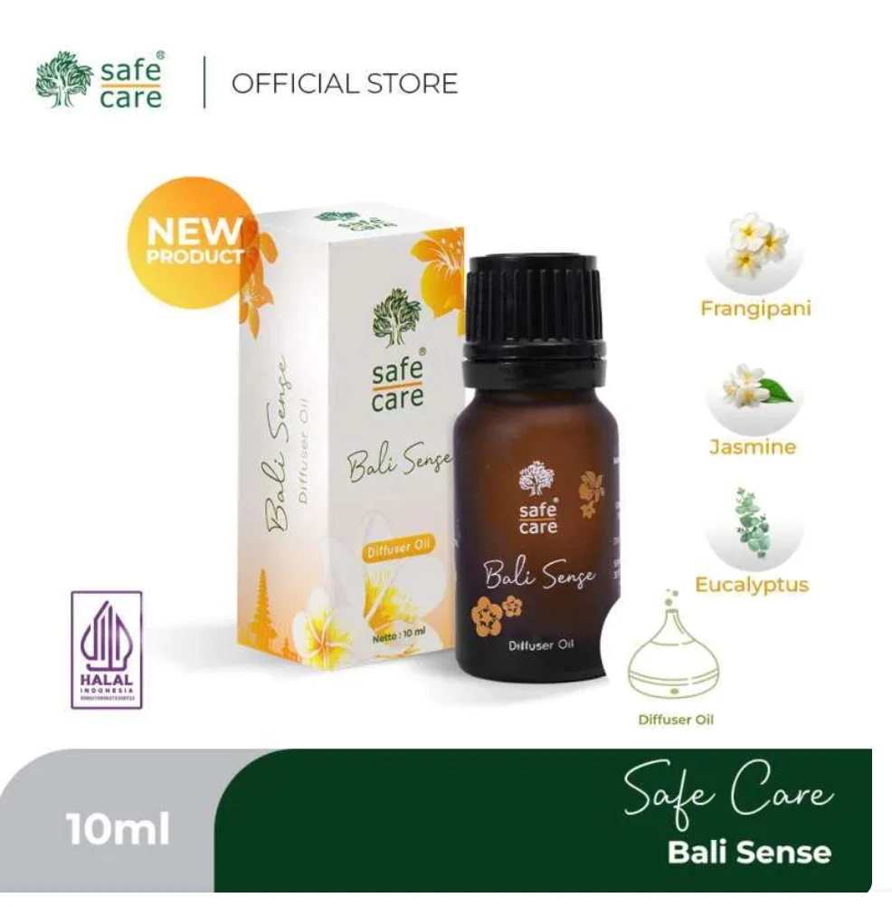 Safe Care Doğal Difüzör Yağı - Bali Sense Frangipani Çiçeği