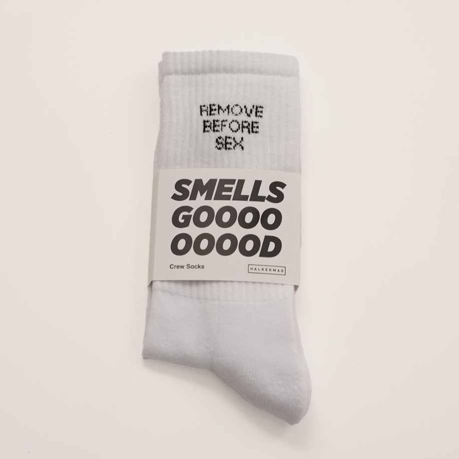 Remove Before Sex Crew Socks image