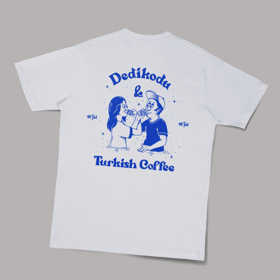Dedikodu & Turkish Coffee Tshirt image