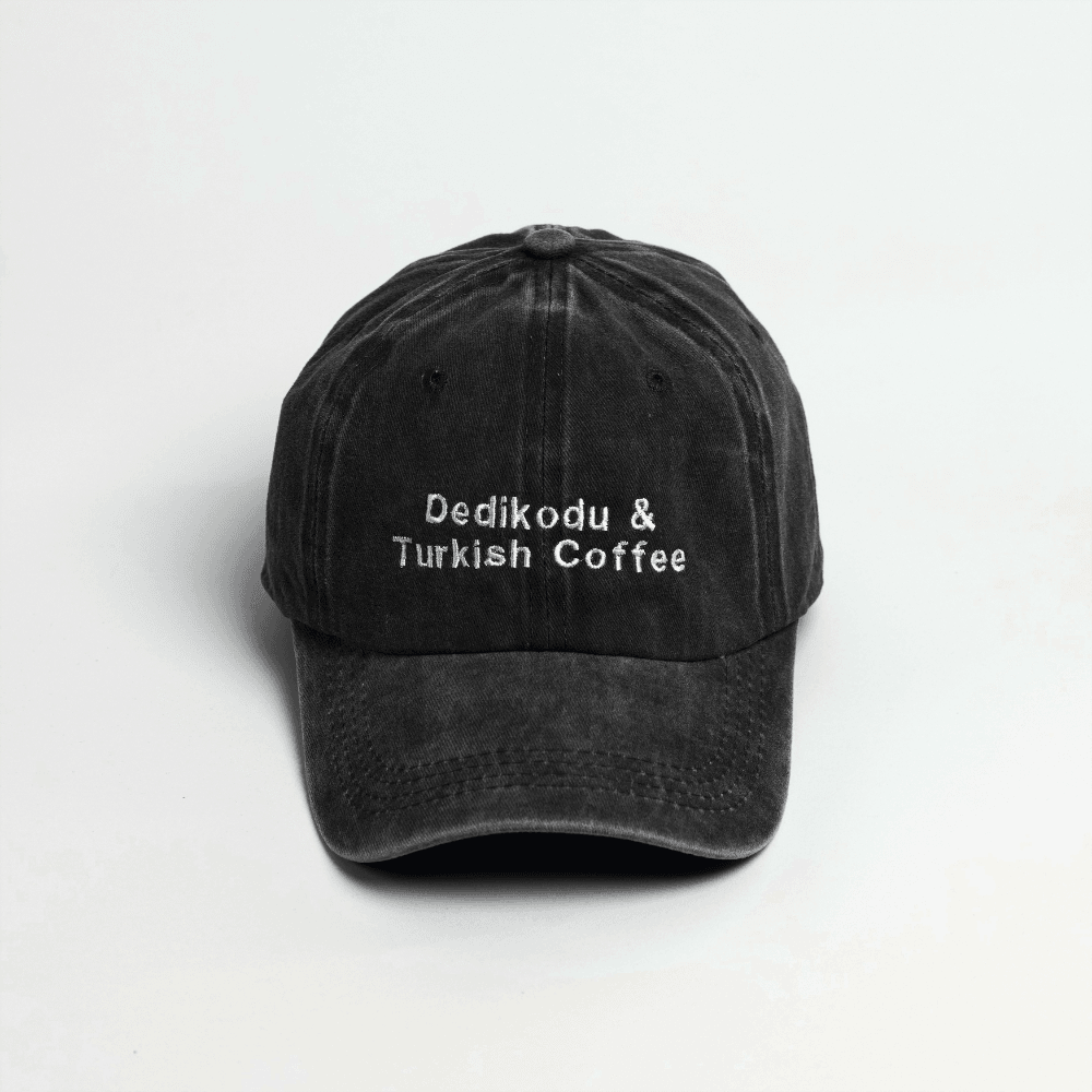 Dedikodu Şapka Siyah image