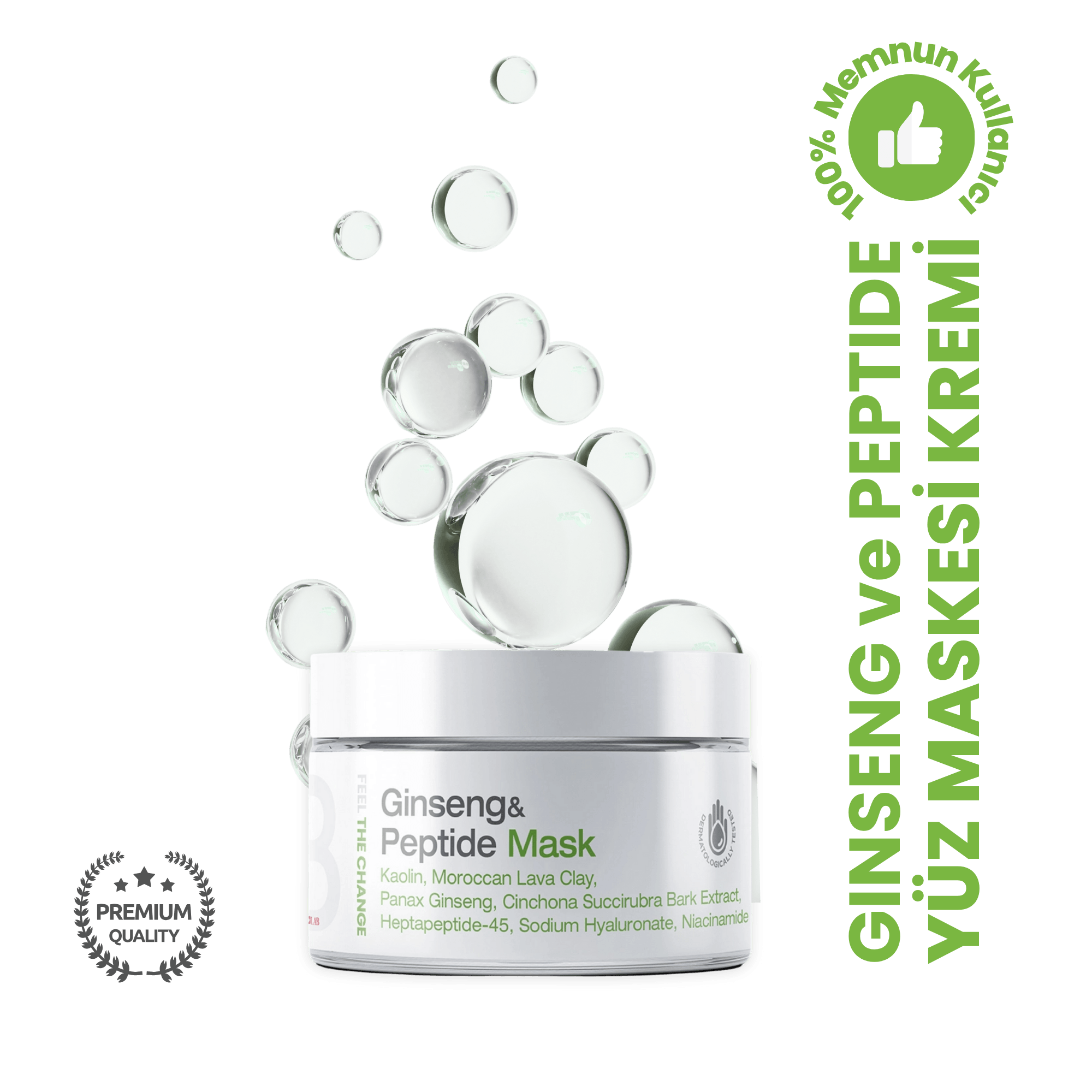 Ginseng & Peptide Mask - Yaşlanma Karşıtı