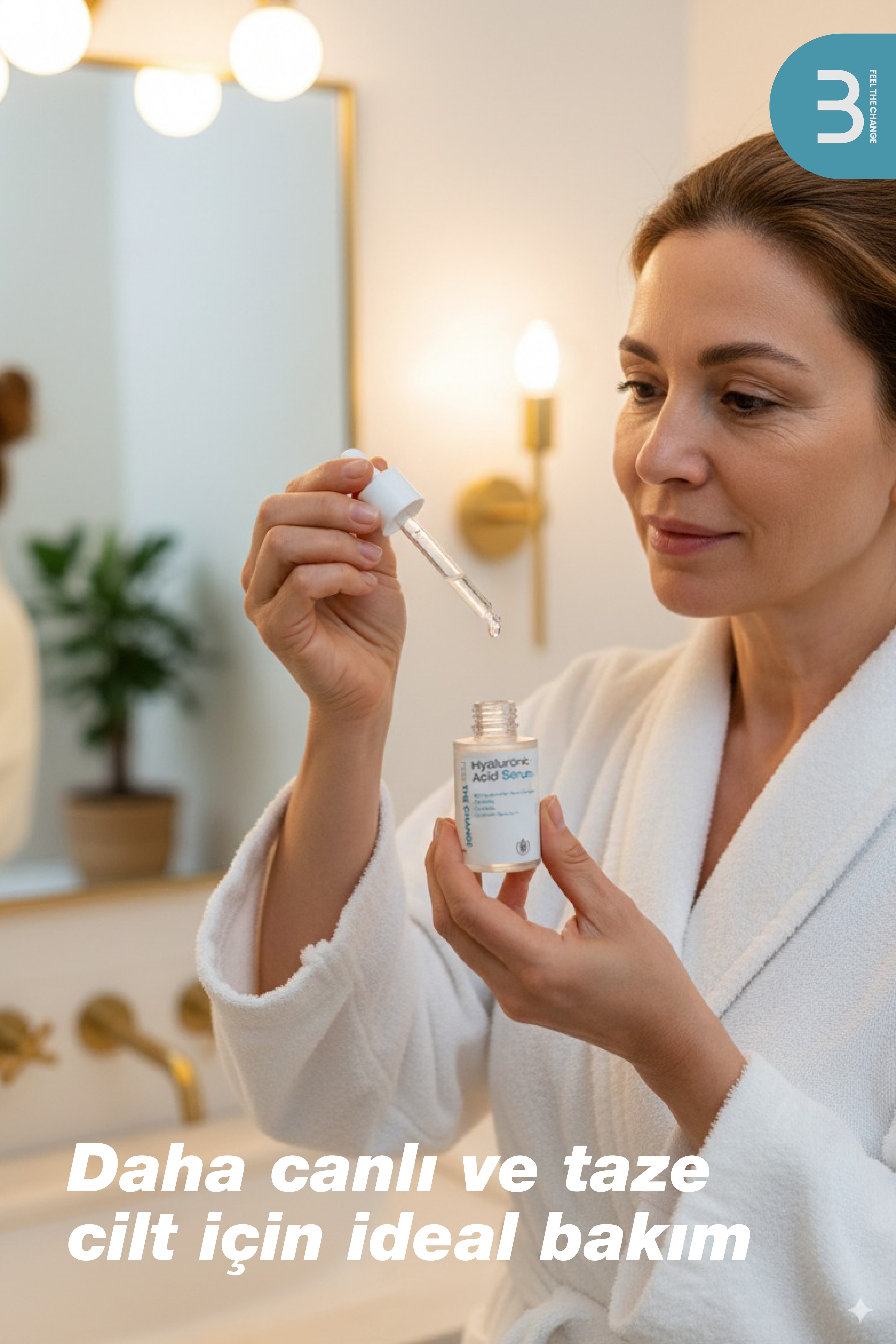 Hyaluronic Acid Serum-8 Farklı Molekül Ağırlığı Yoğun Nemlendirici Cilt Bakım Serumu 30ml