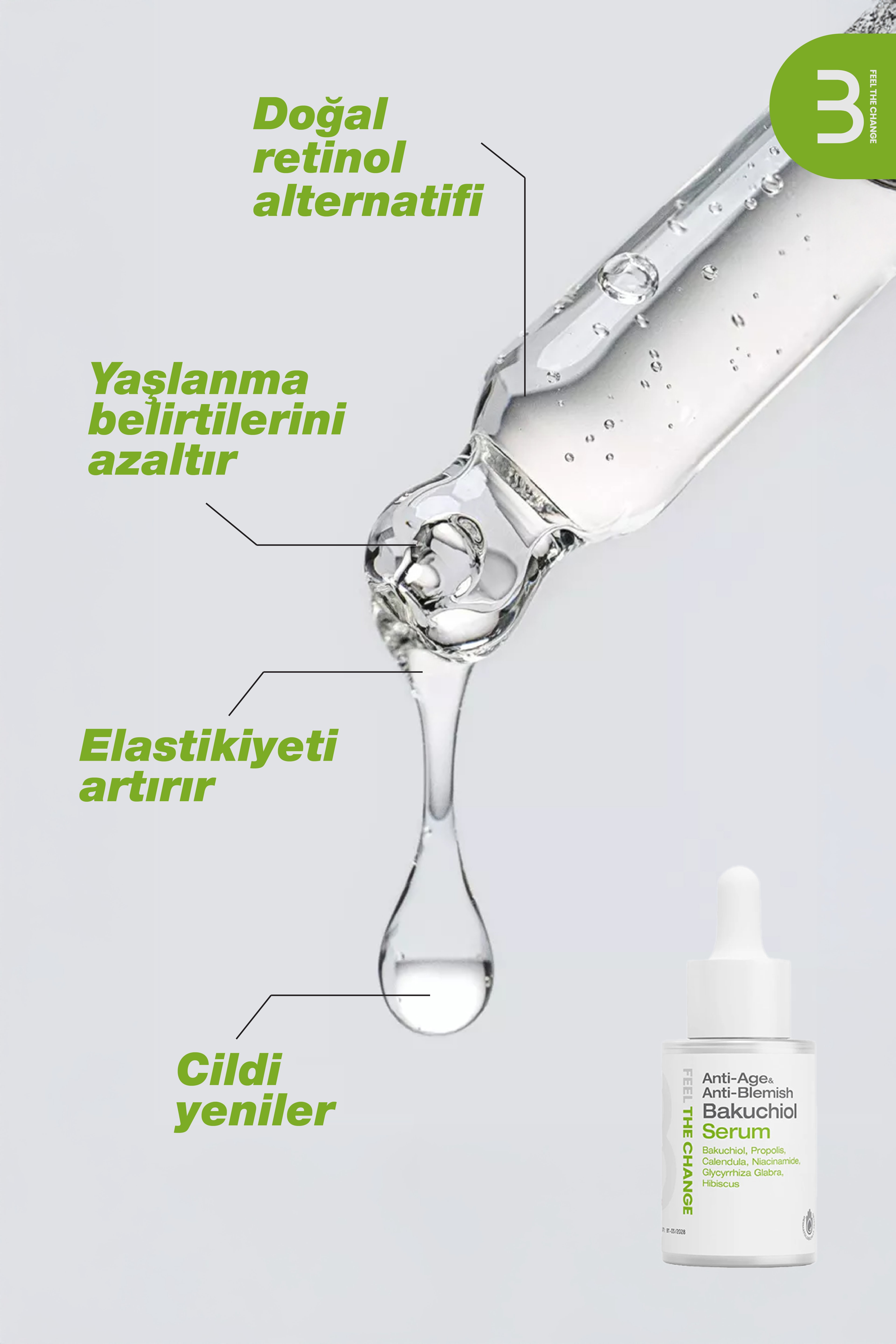 Anti-Age and Anti-Blemish Bakuchiol Serum