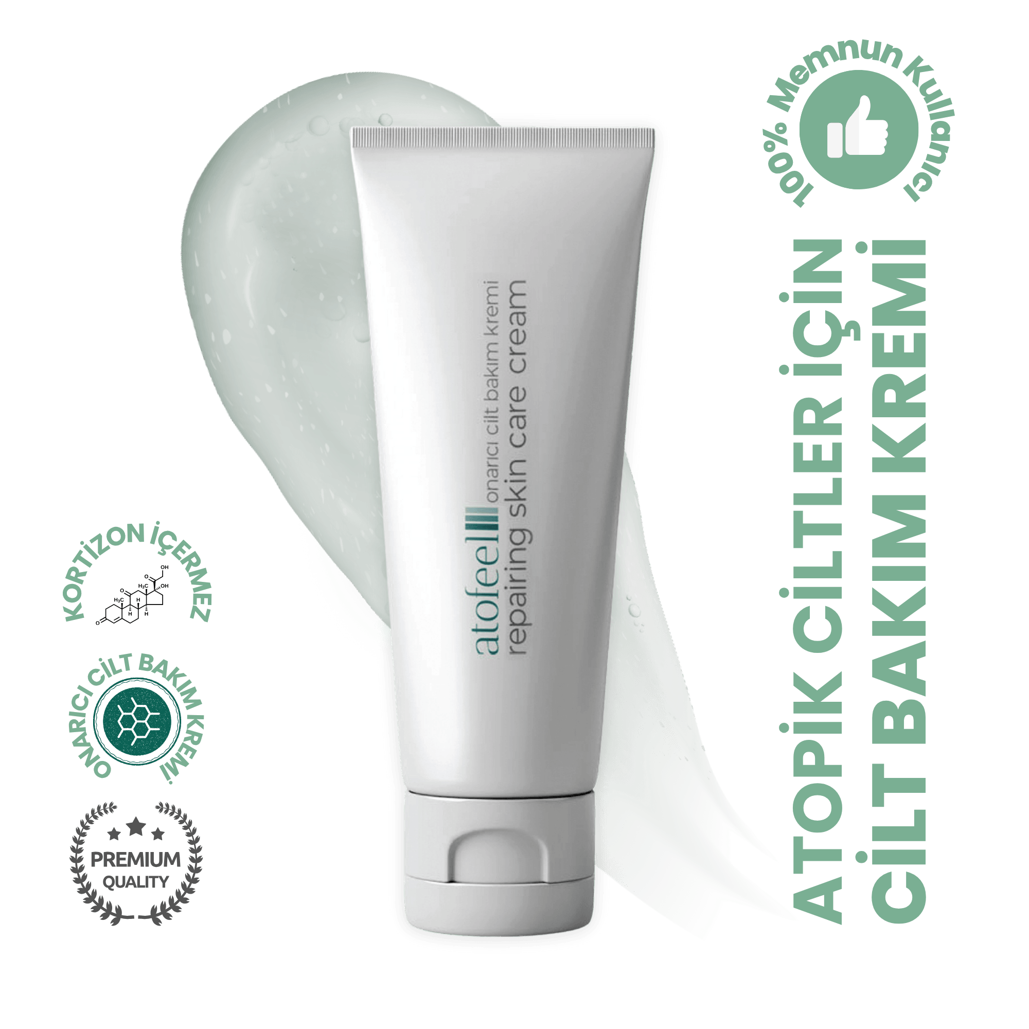 Atofeel Repair Cream-Hassas ve Atopik Cilt İçin Onarıcı Krem