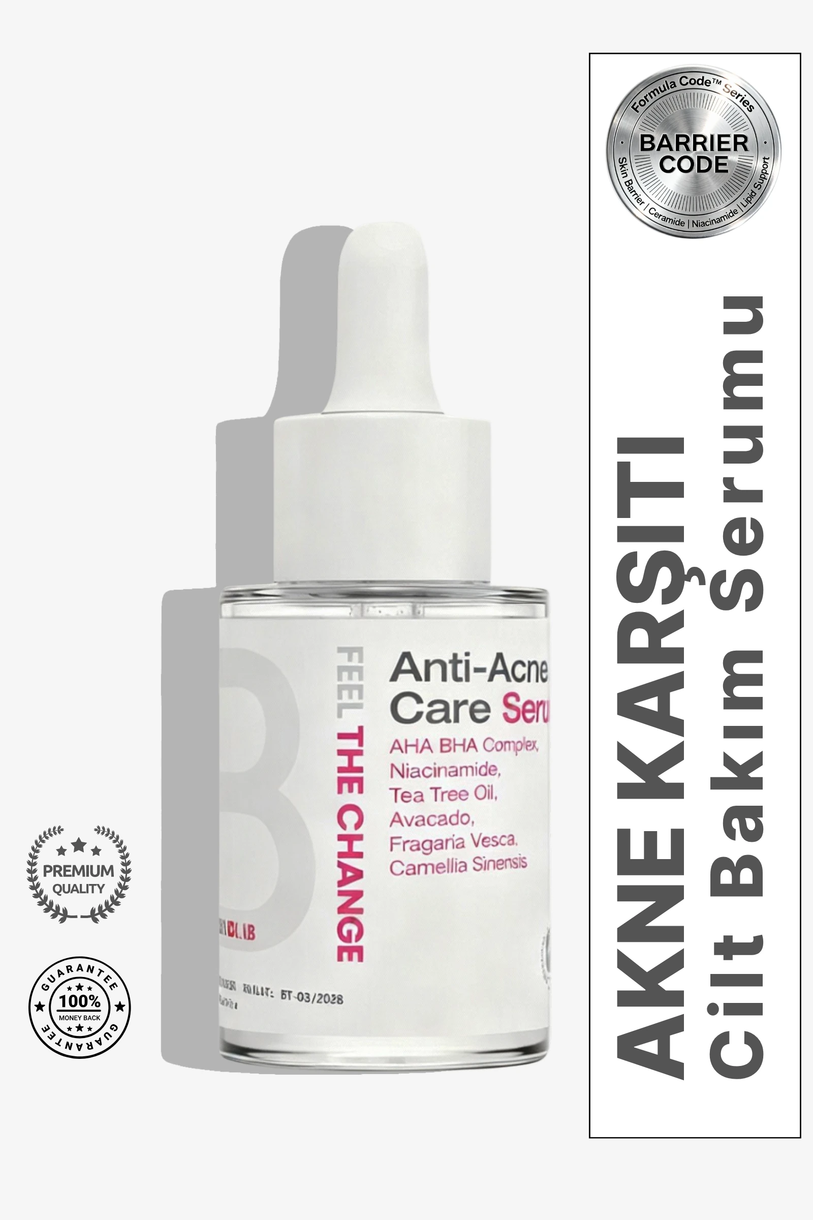 Bern+Lab Akne Karşıtı Bakım Serumu