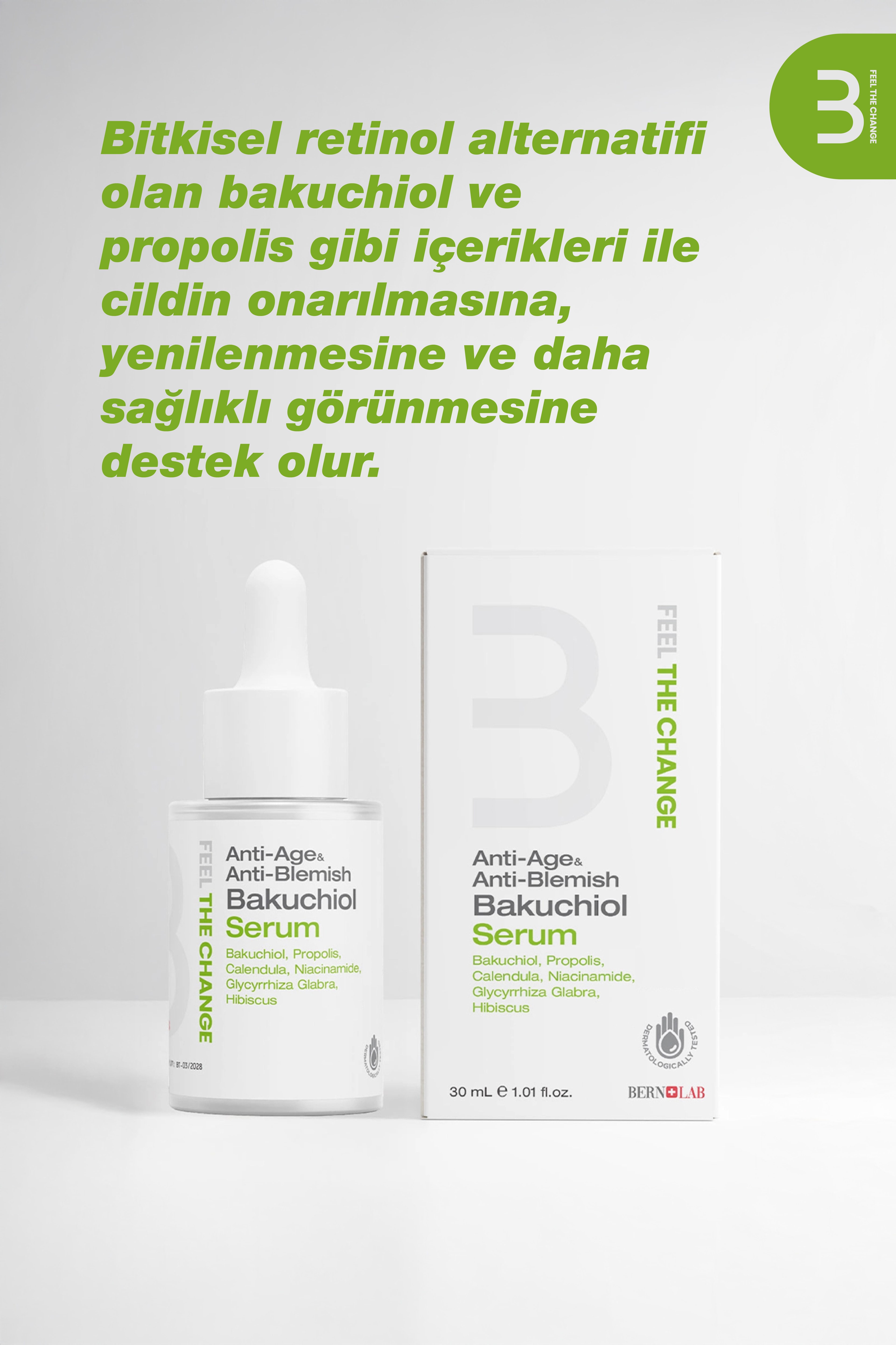 Anti-Age and Anti-Blemish Bakuchiol Serum