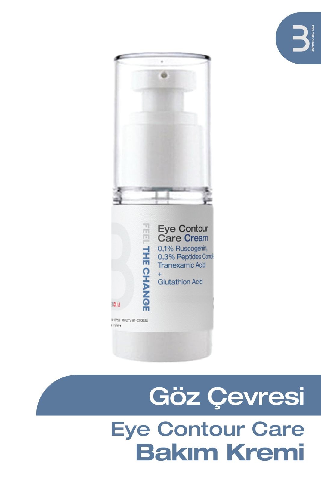 Eye Contour Care Cream-Bern Laboratories Göz Çevresi Bakım Kremi 15 ML
