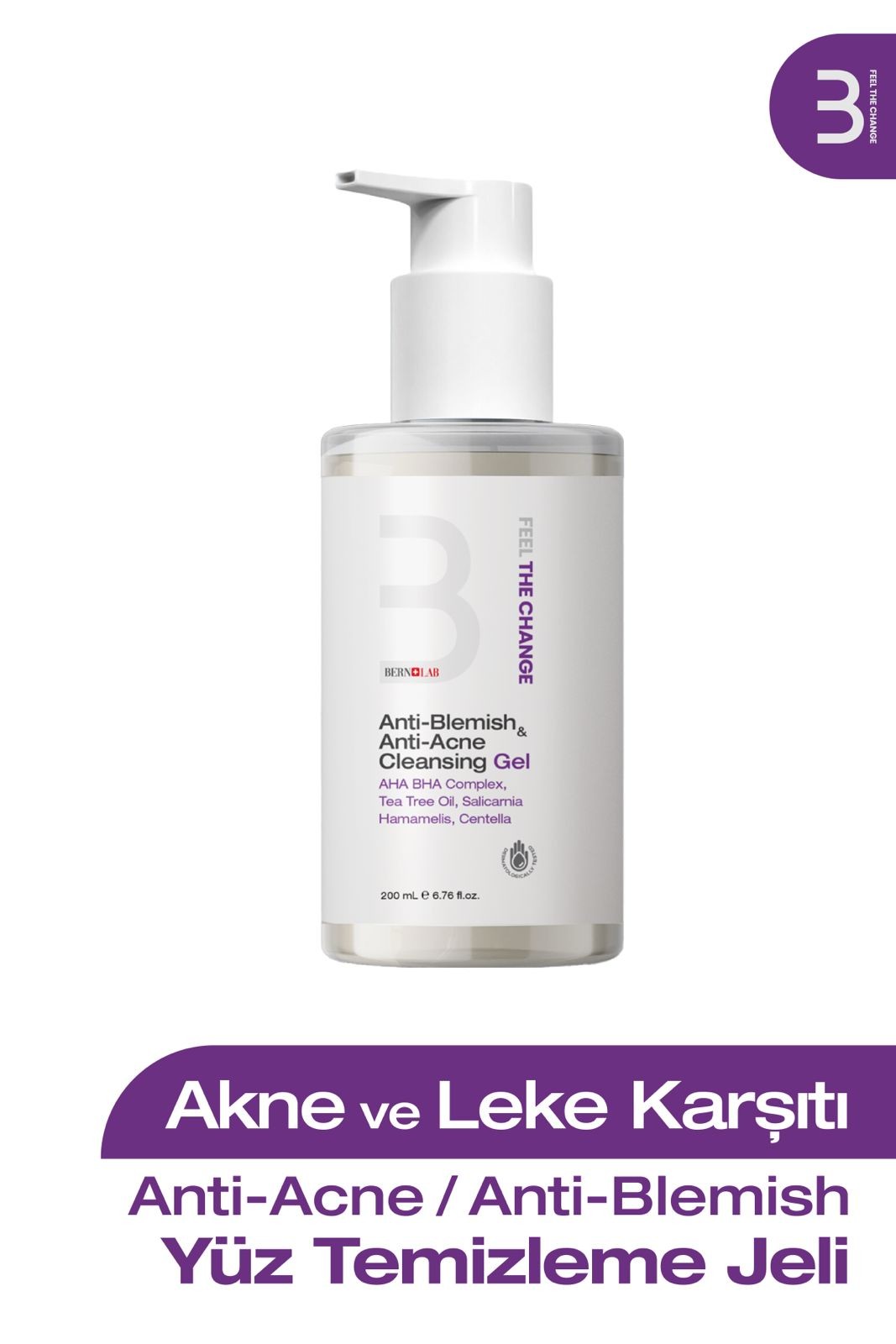 Anti-Blemish & Anti-Acne Cleansing Gel-Akne ve Siyah Nokta Karşıtı Temizleme Jeli