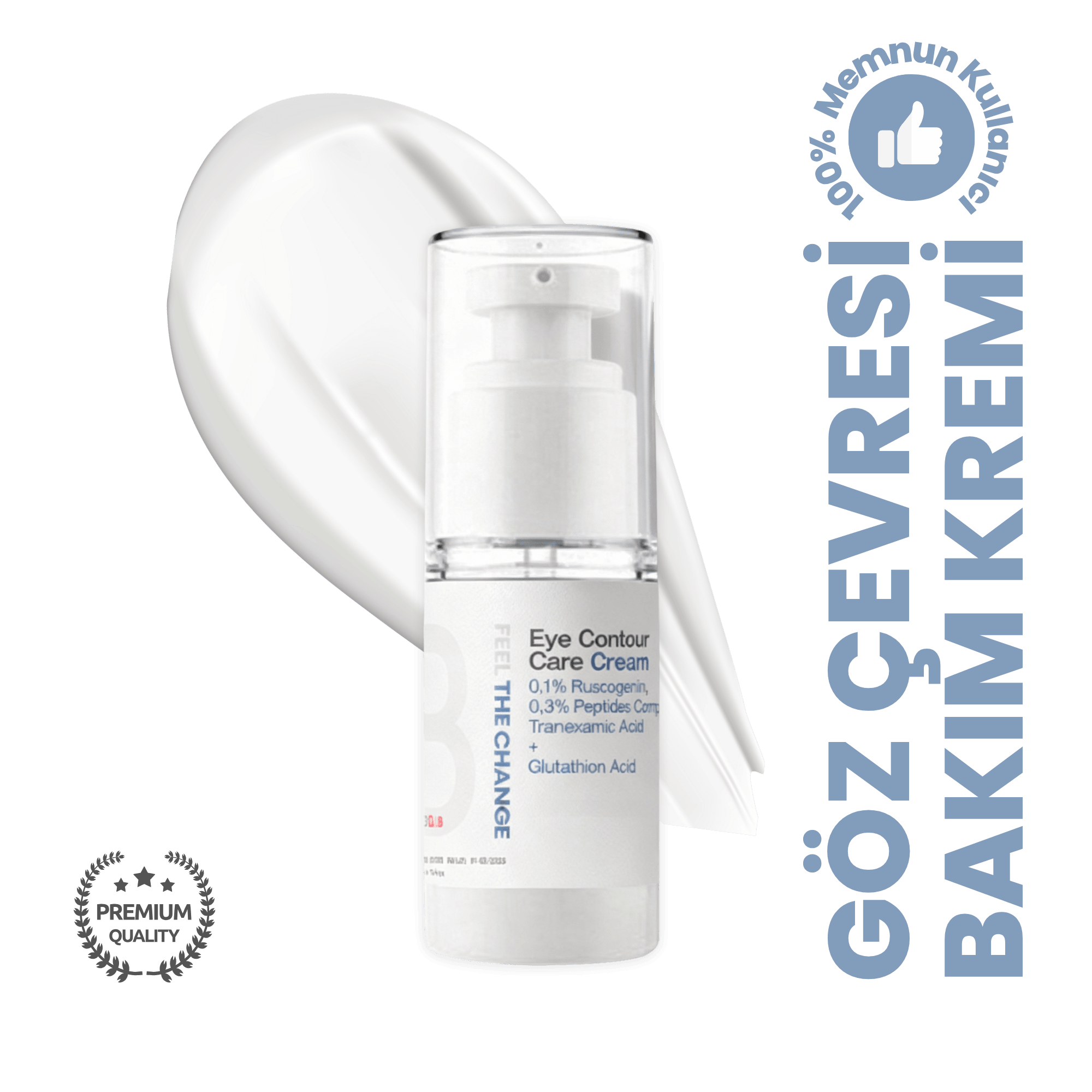 Eye Contour Care Cream-Bern Laboratories Göz Çevresi Bakım Kremi 15 ML