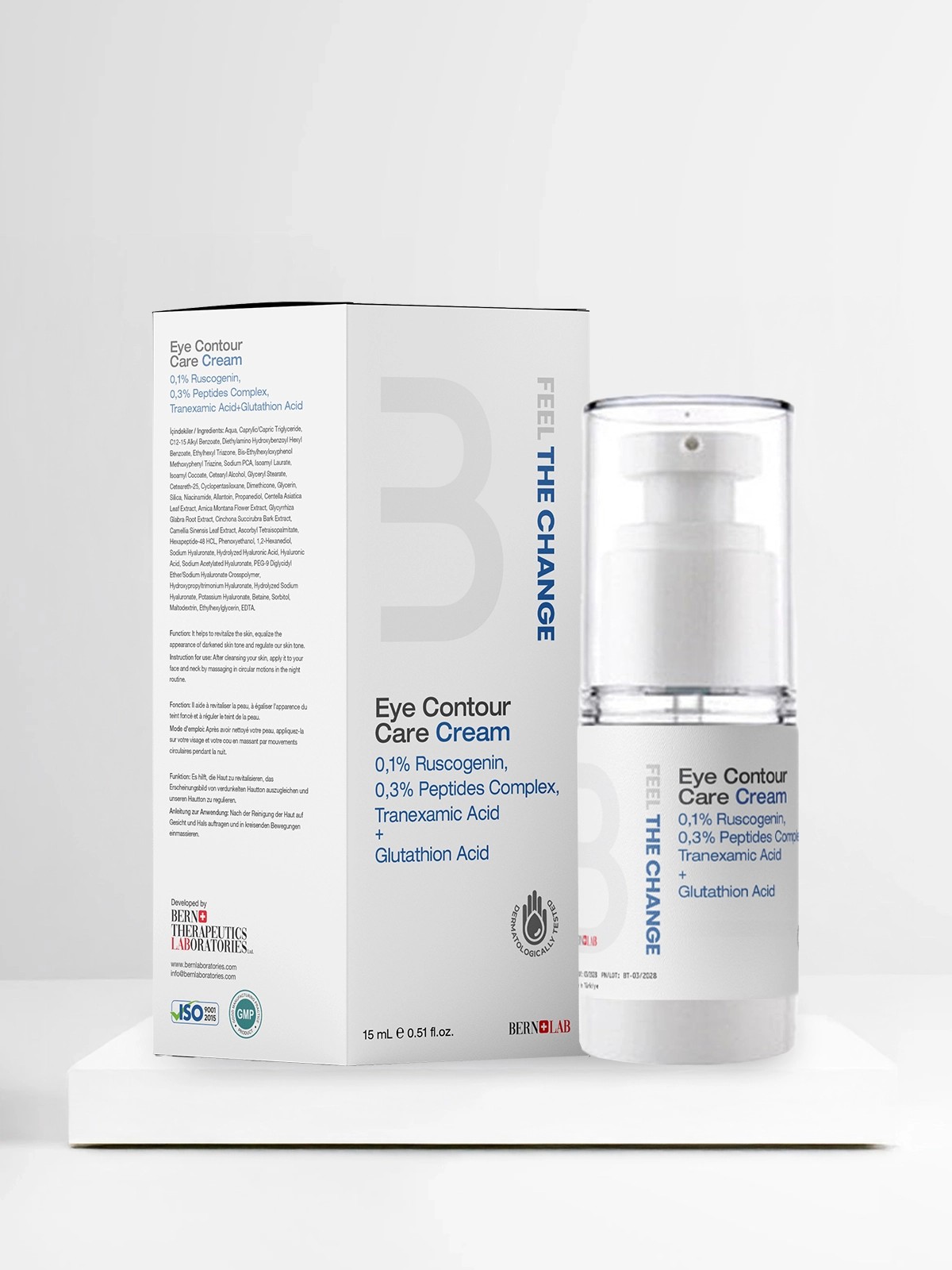 Eye Contour Care Cream-Bern Laboratories Göz Çevresi Bakım Kremi 15 ML
