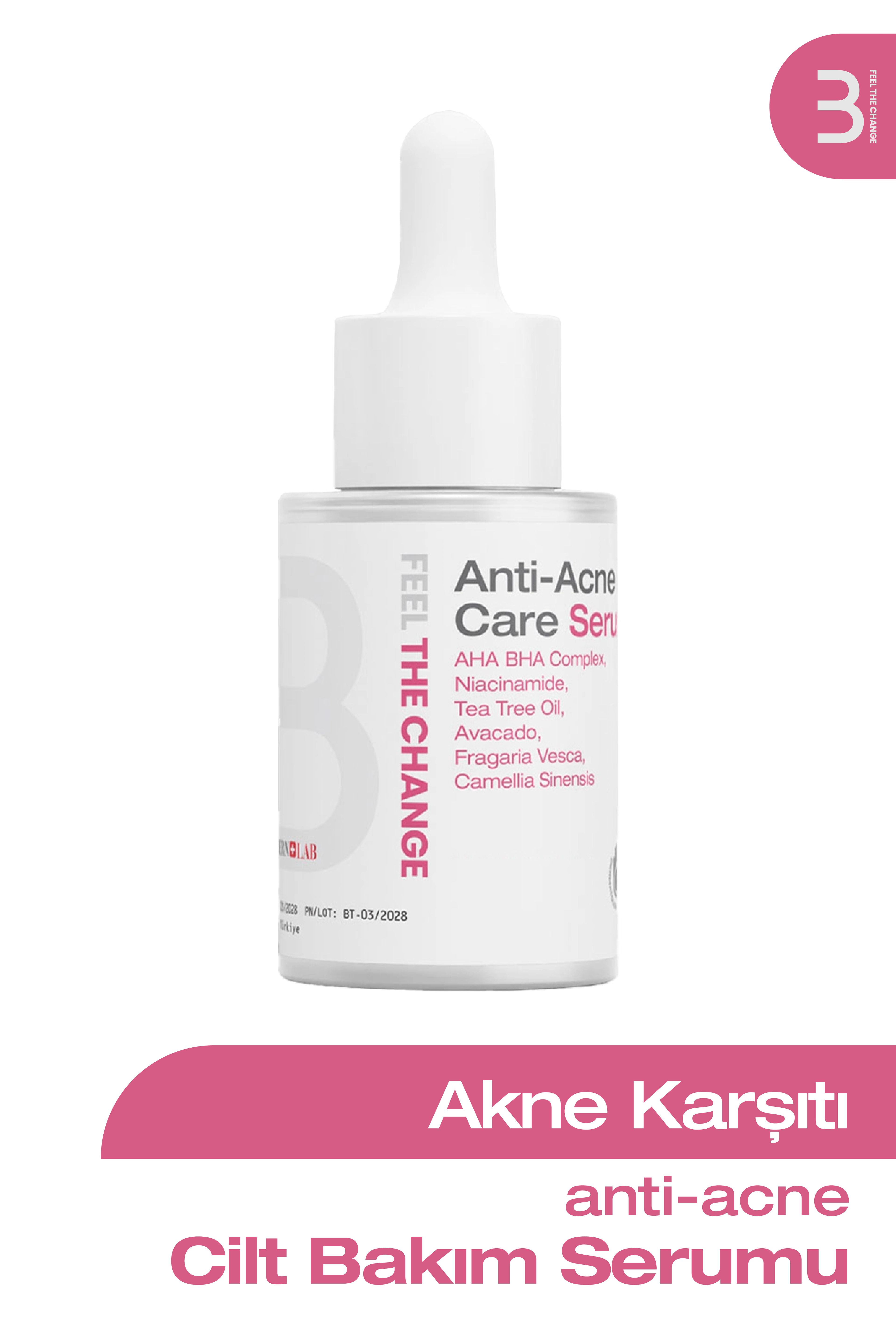 Anti-Acne Serum-Peeling Etkili Akne Karşıtı Serumu