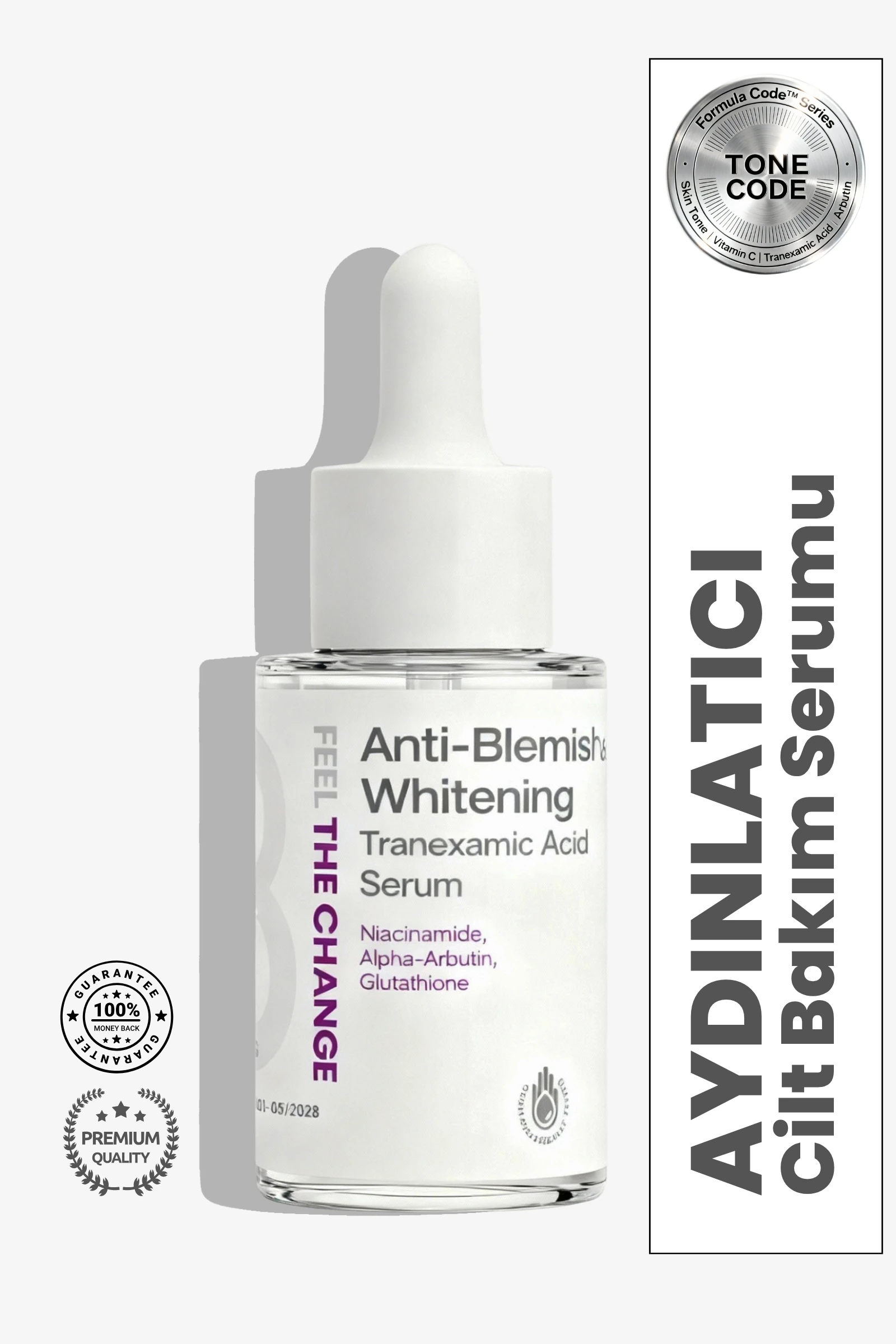 Bern+Lab Aydınlatıcı Leke Serumu (Traneksamik Asit Destekli)