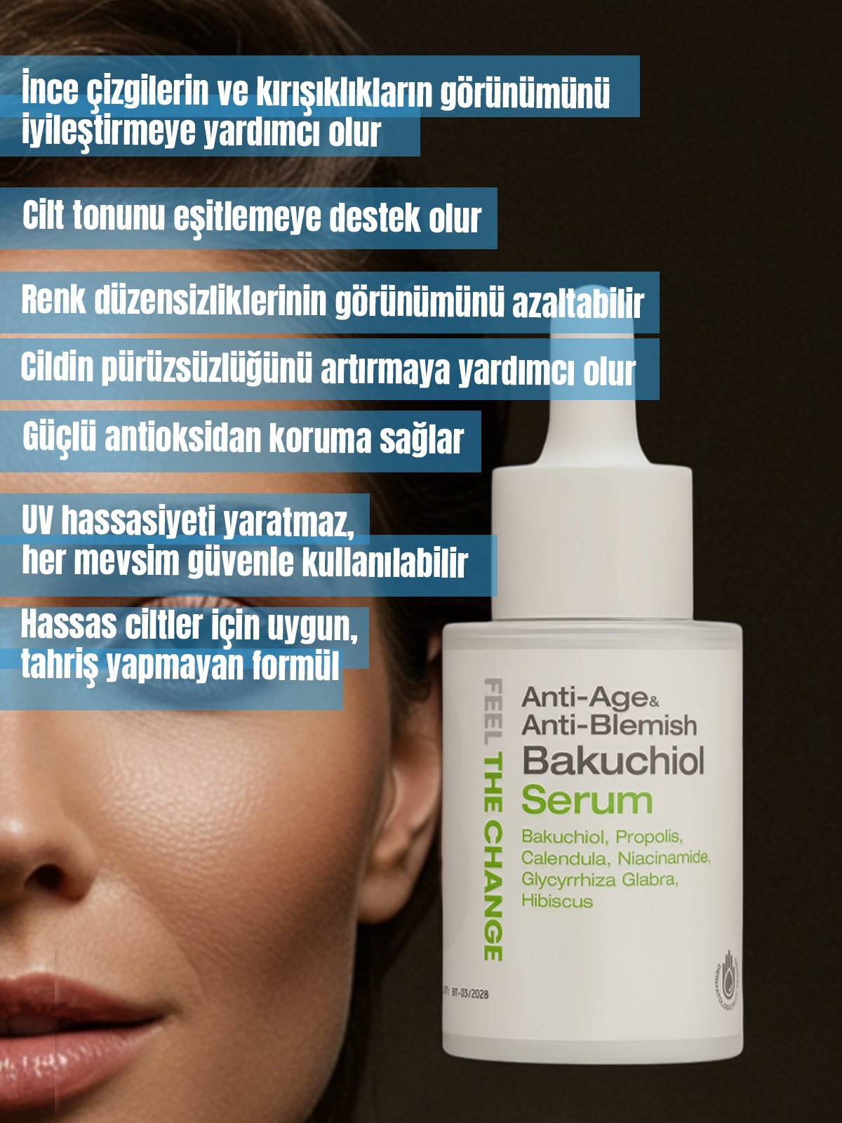 Anti-Age and Anti-Blemish Bakuchiol Serum