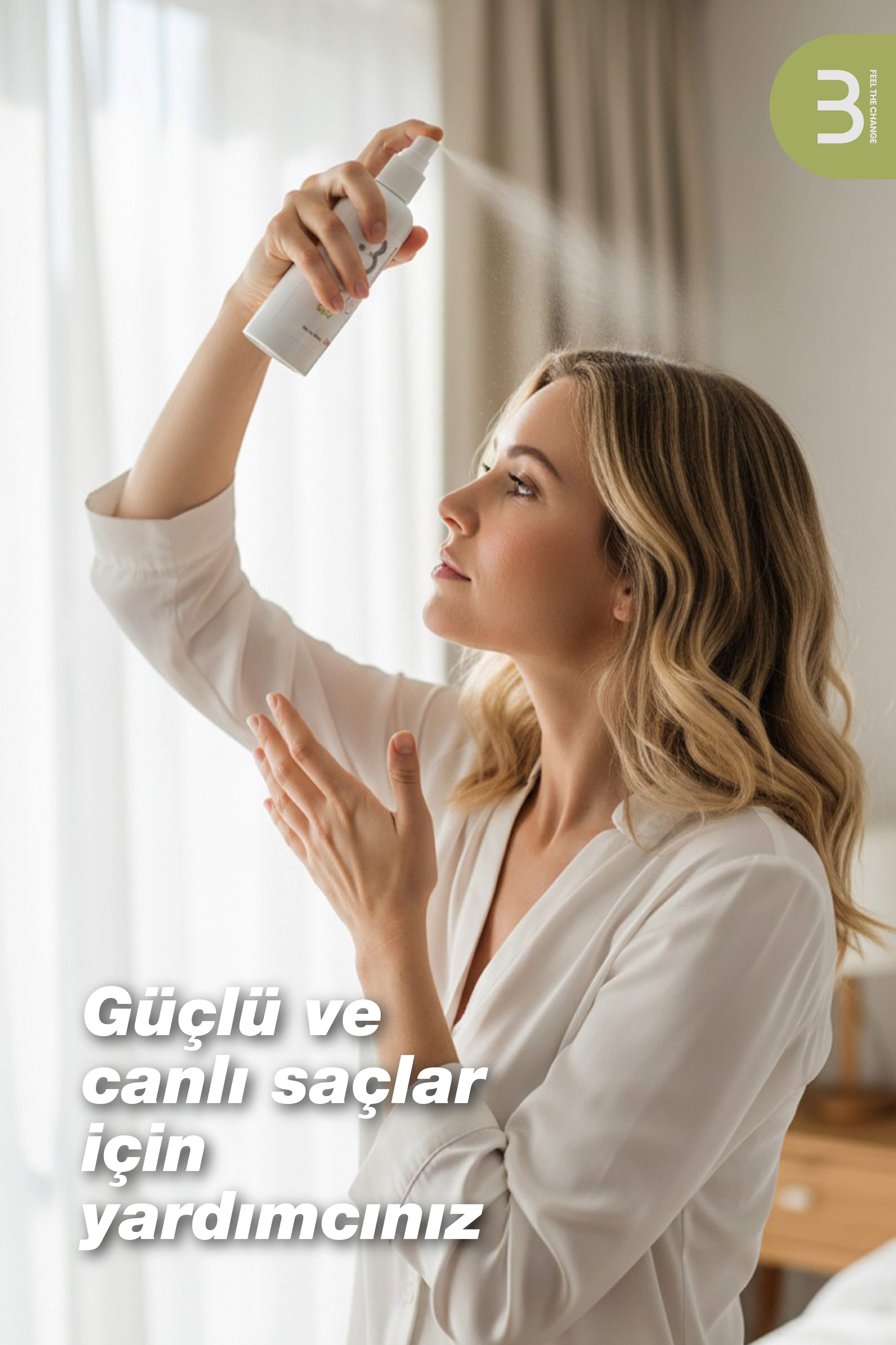 Exosomes Anti Hair Loss Spray-Exosome Saç Dökülmesi Spreyi 
