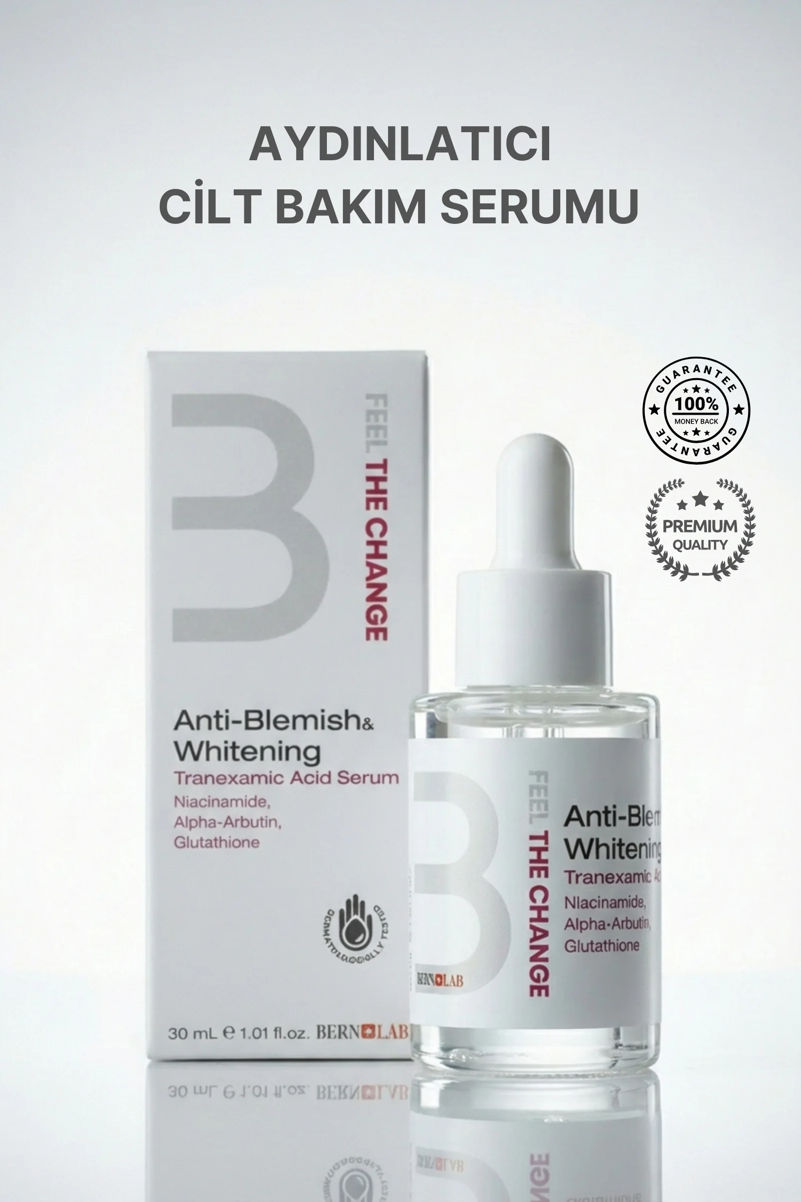 Bern+Lab Bakuchiol Yaşlanma ve Leke Görünümü Karşıtı Serum