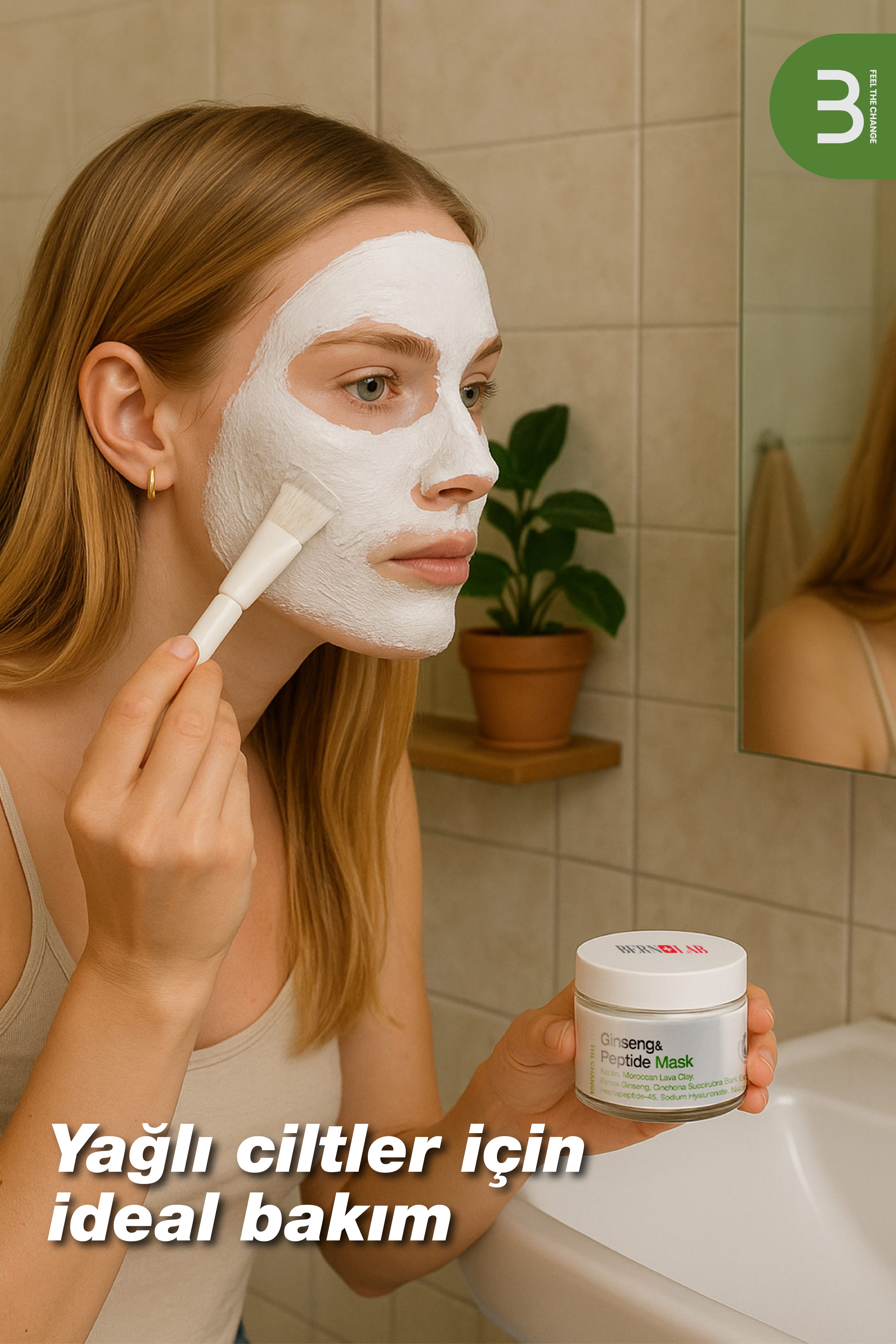 Ginseng & Peptide Mask - Yaşlanma Karşıtı