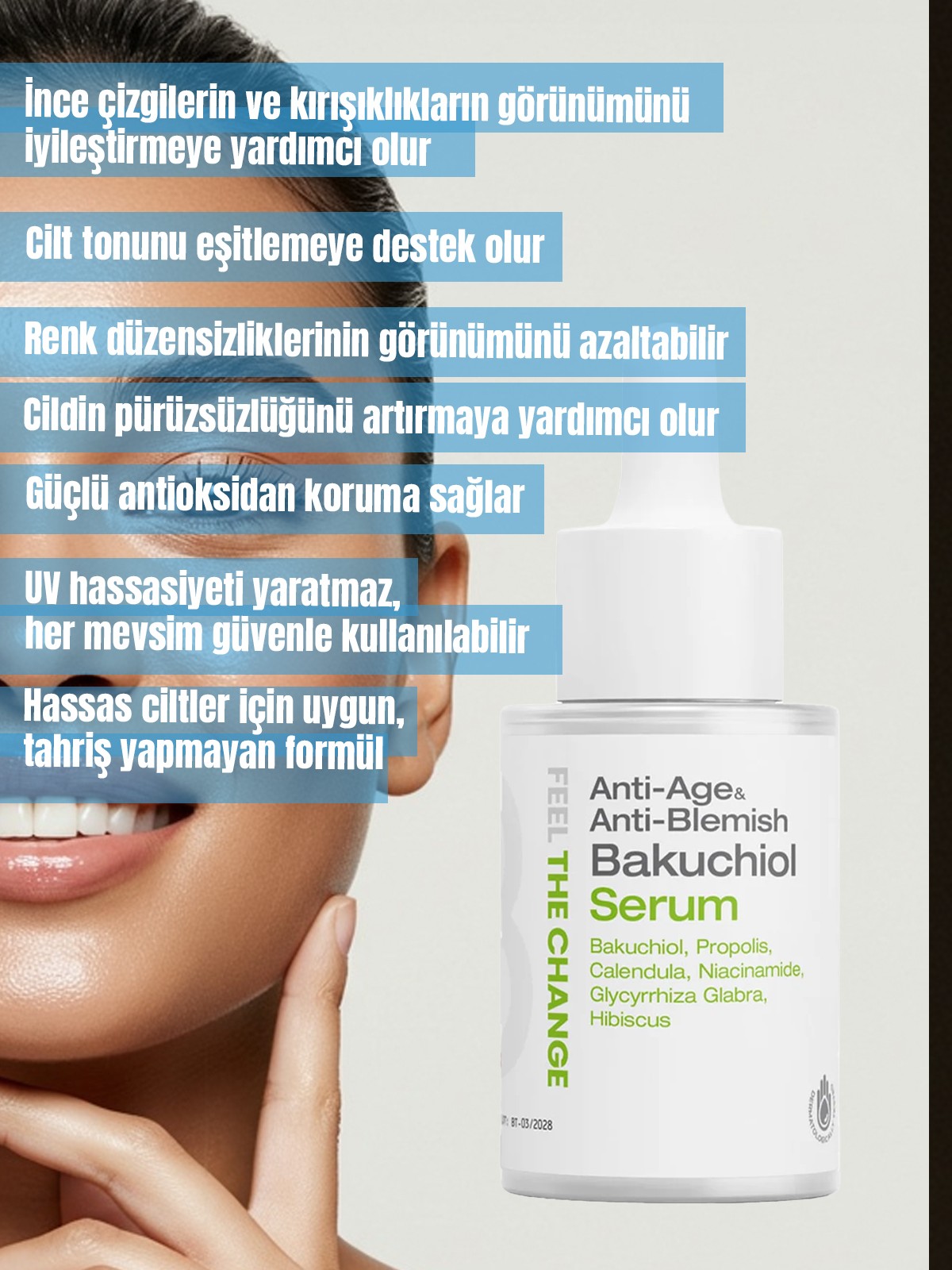 Anti-Age and Anti-Blemish Bakuchiol Serum