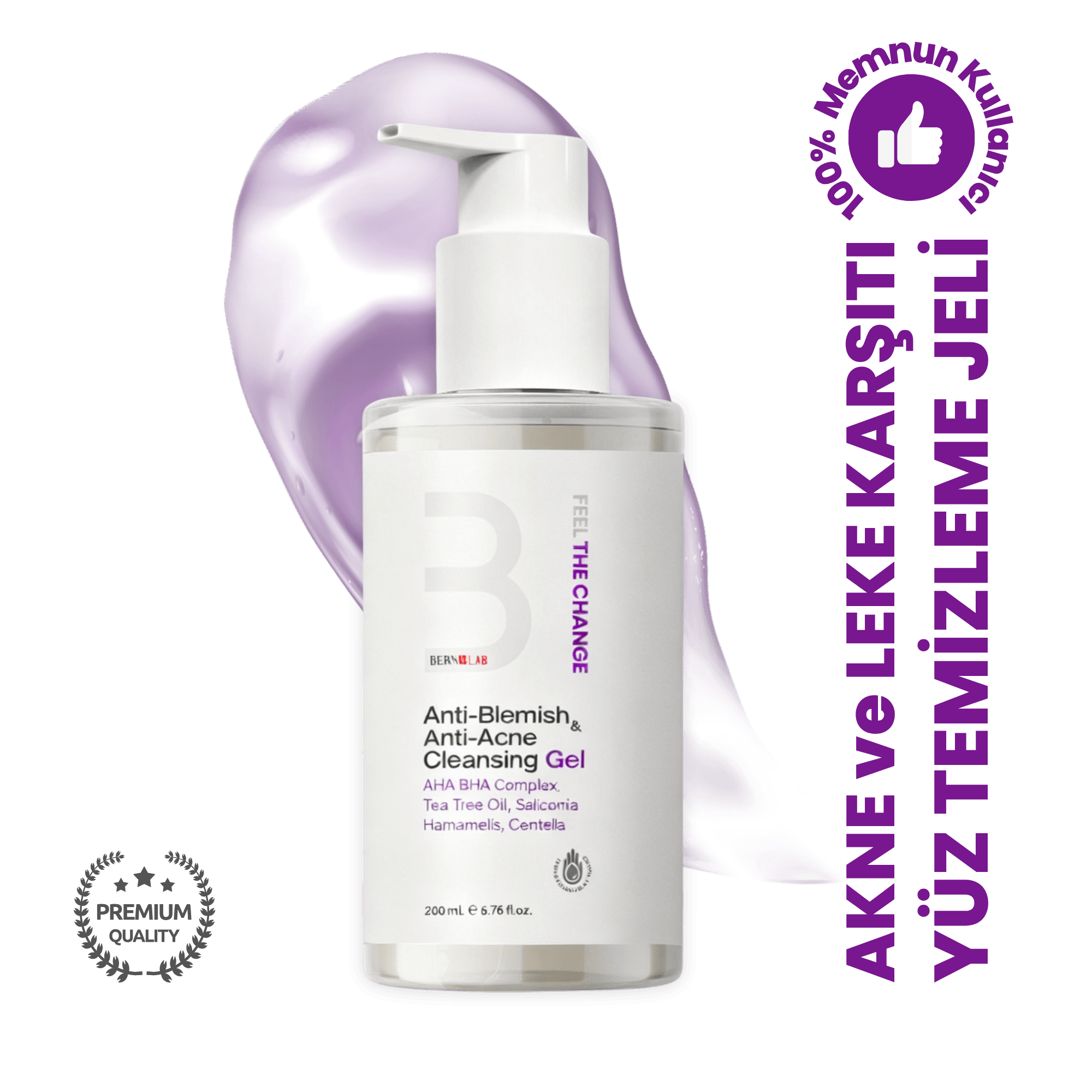 Anti-Blemish & Anti-Acne Cleansing Gel-Akne ve Siyah Nokta Karşıtı Temizleme Jeli