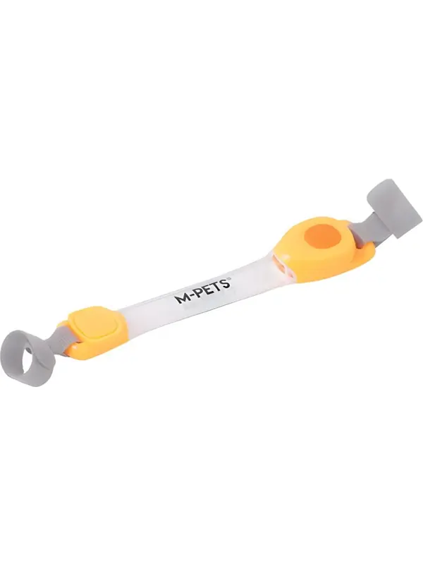 M Pets Flash Ledli Band Turuncu - Petpal