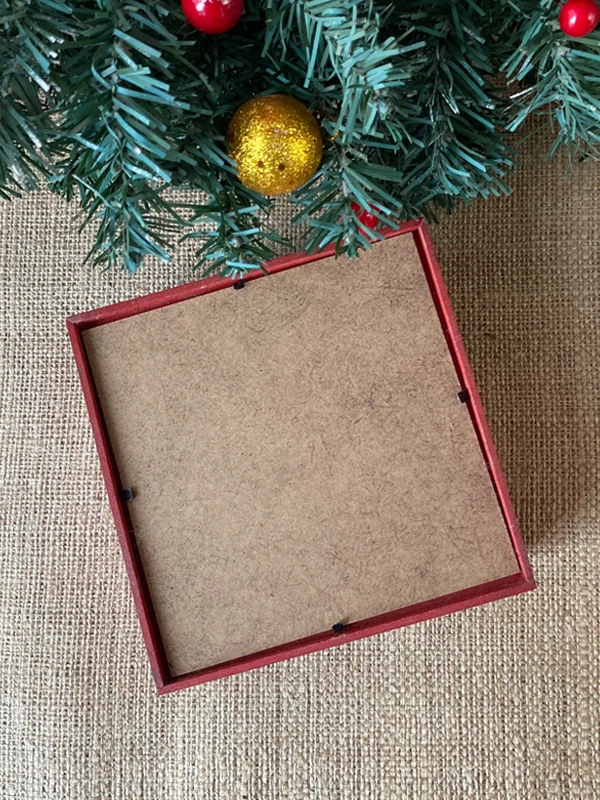 Para Çikolatalı Ahşap Yılbaşı Kumbarası, Yeni Yıl Hediyesi