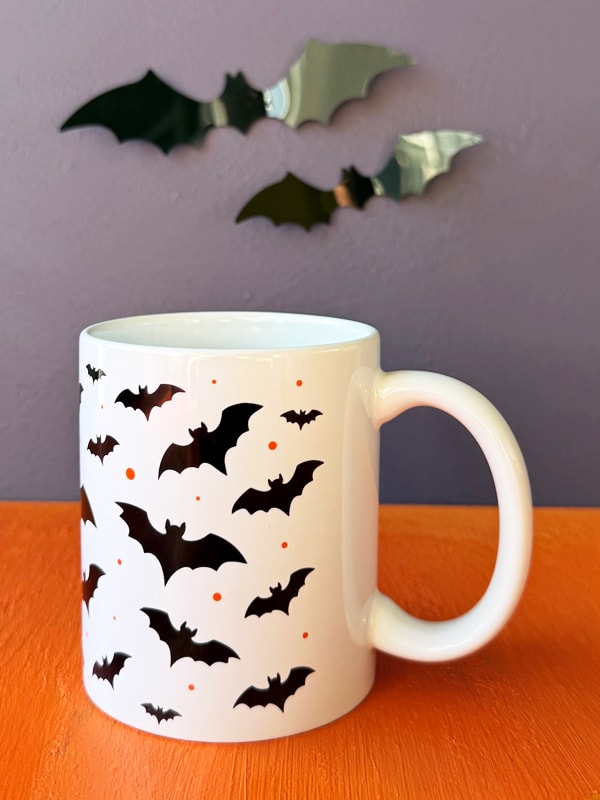 Yarasa Desenli Halloween Kupası, Cadılar Bayramı Kupası