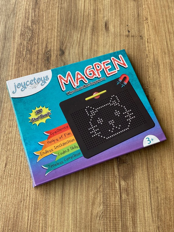 MagPen Manyetik Kalemli Boncuk Yazı Tahtası (A5 ebadında)