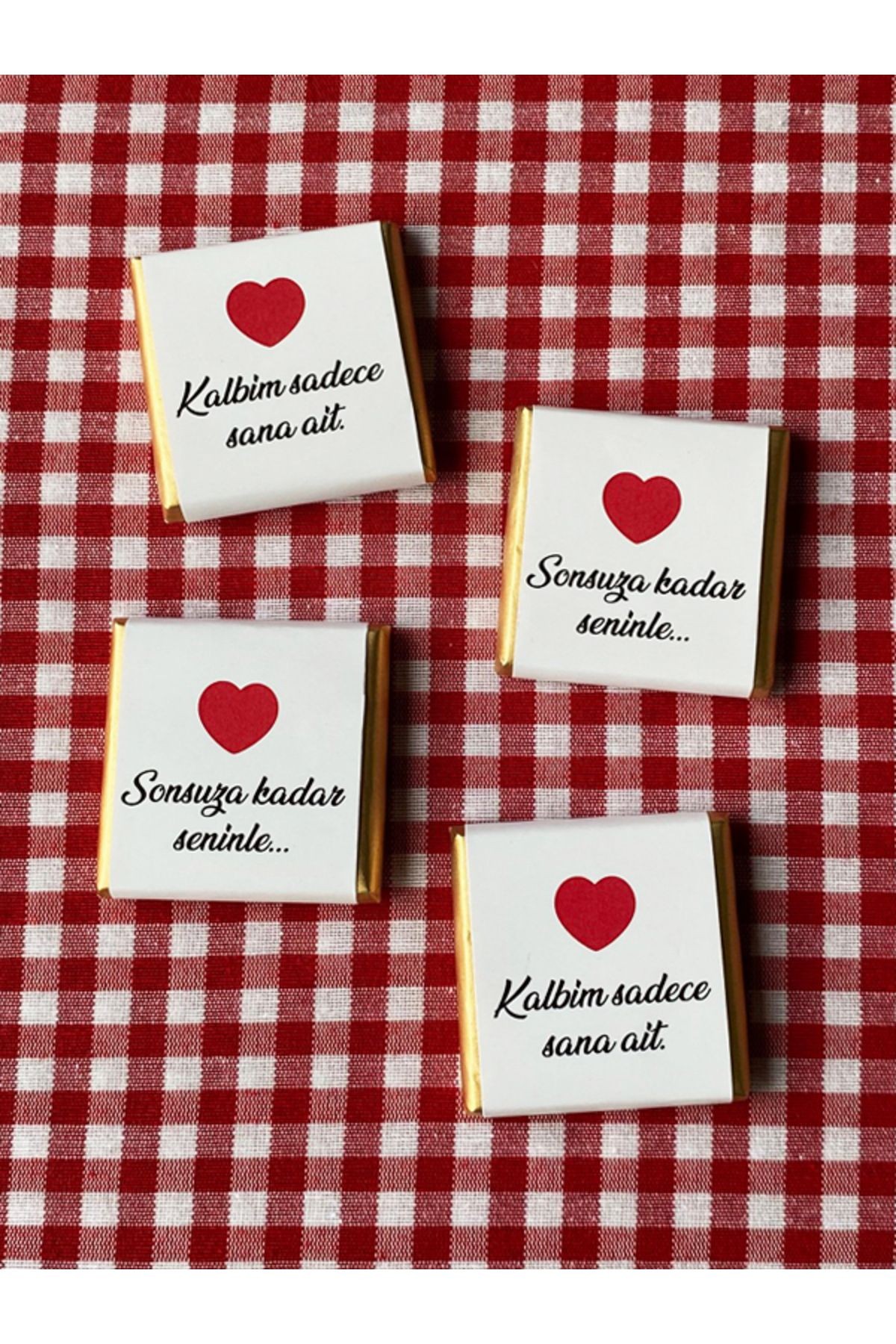 Çikolatalı Kişiye Özel Romantik Kupa, Sevgiliye Hediye, Sevgililer Günü,  Porselen T Kupa