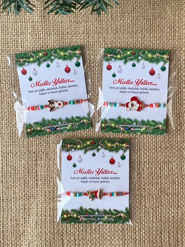 Üçlü Yılbaşı Bilekliği, Yeni Yıl Hediyesi