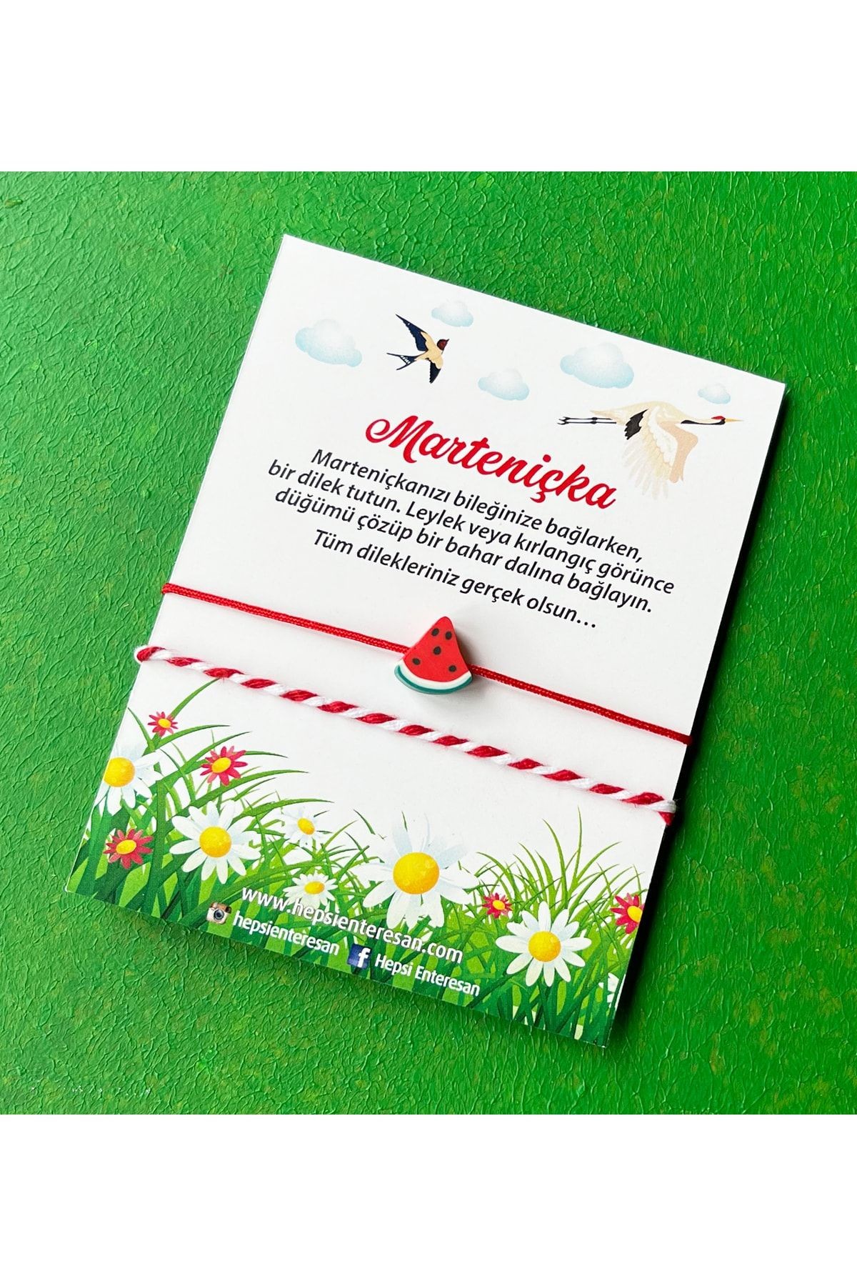 Fimo Karpuzlu Marteniçka (1 Adet)