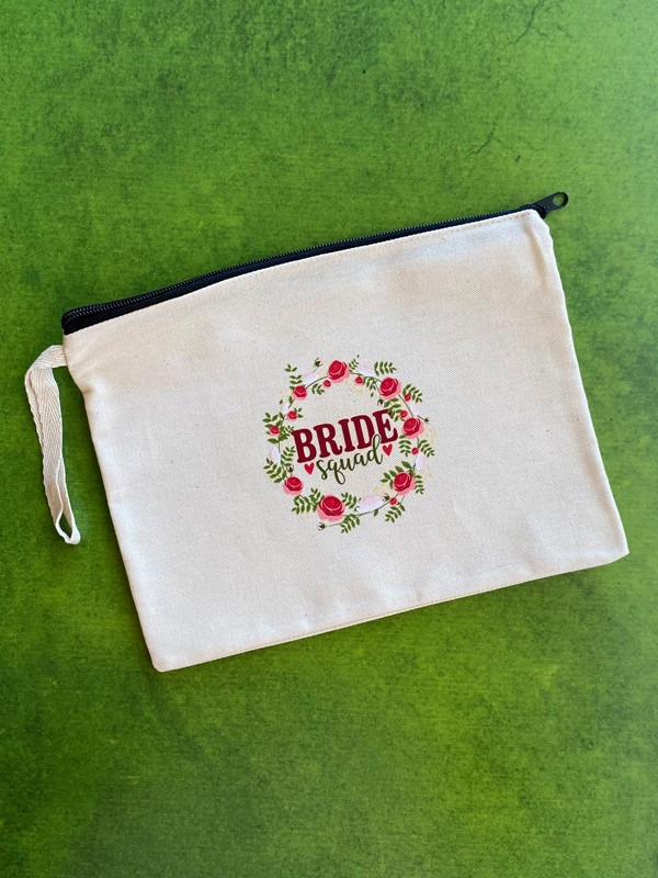 Hediyelerle Dolu, Kupalı "Bride Squad" Nedime Çantası, Kına Hediyesi, Düğün Hediyesi