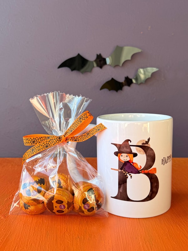 Çikolatalı Harfli Halloween Kupası, Cadılar Bayramı Kupası