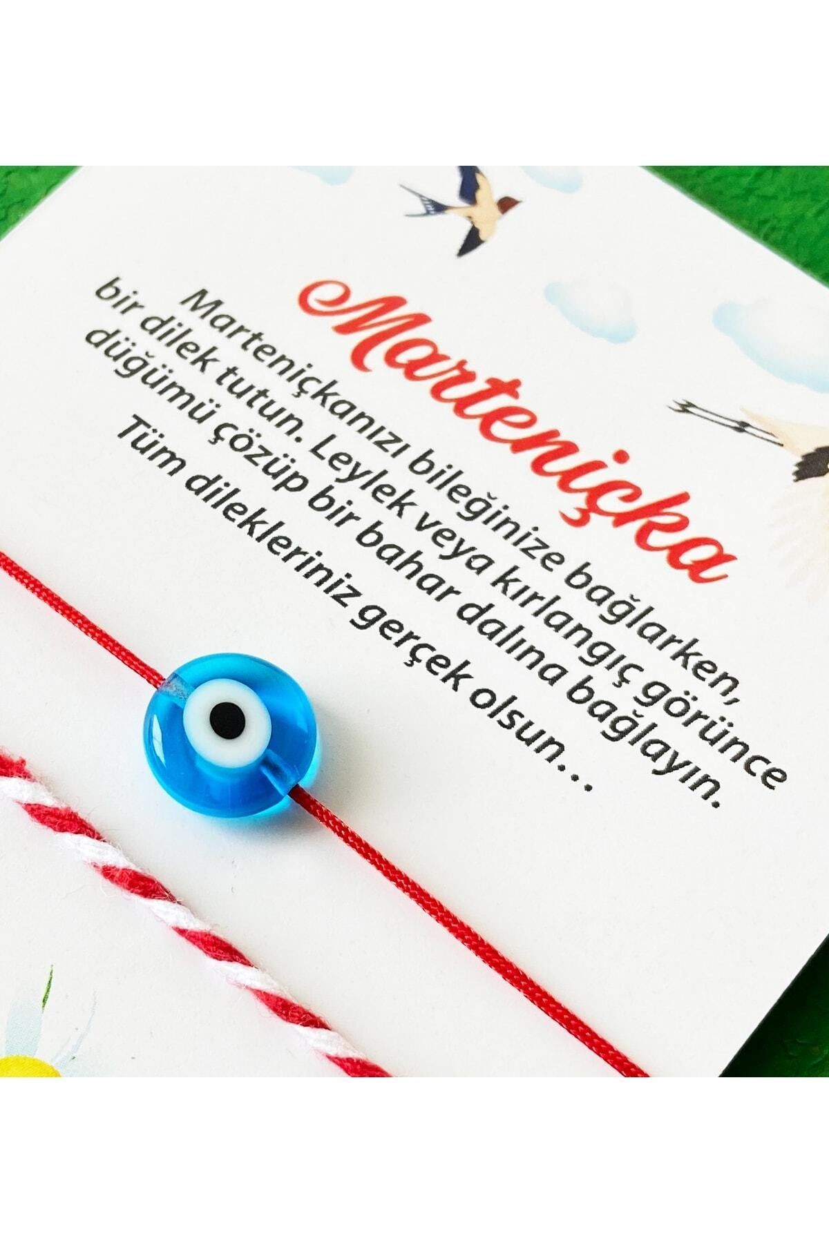 Cam Nazar Boncuklu Marteniçka (1 Adet)