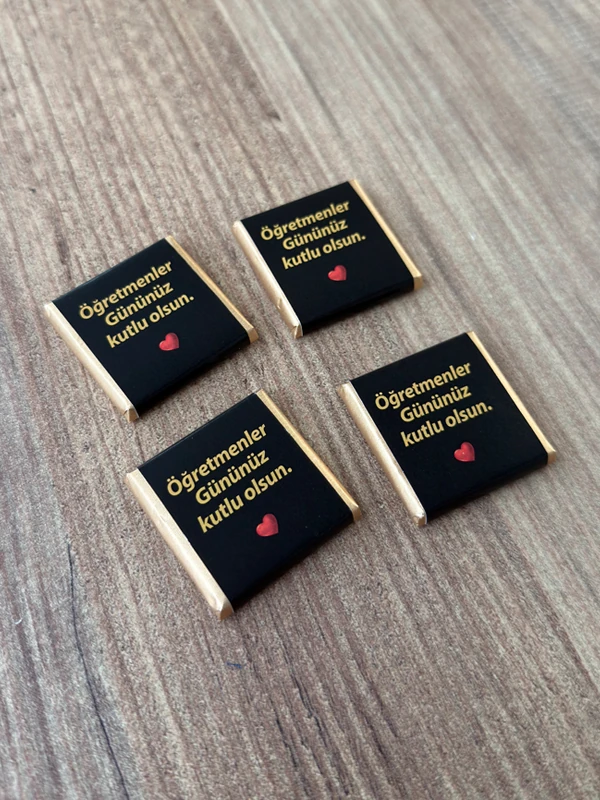 Erkek Öğretmenlere Özel Cam Çay Fincanlı, Çikolatalı ve Bileklikli Set, Öğretmenler Günü