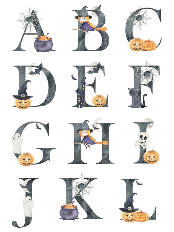 Çikolatalı Harfli Halloween Kupası, Cadılar Bayramı Kupası