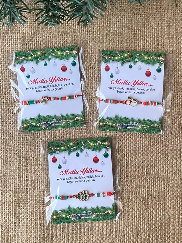 Üçlü Yılbaşı Bilekliği, Yeni Yıl Hediyesi