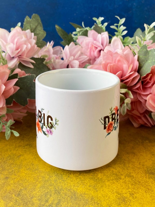 Kişiye Özel "DREAM BIG" Kupası, Arkadaşa, Anneye Hediye, Doğum Günü Hediyesi