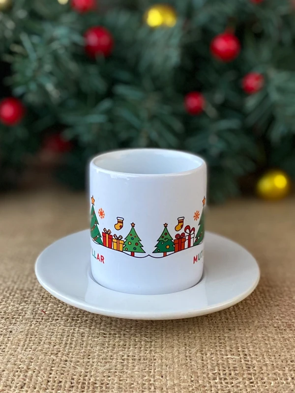 Yılbaşına Özel Türk Kahvesi Fincanı, Yeni Yıl Hediyesi