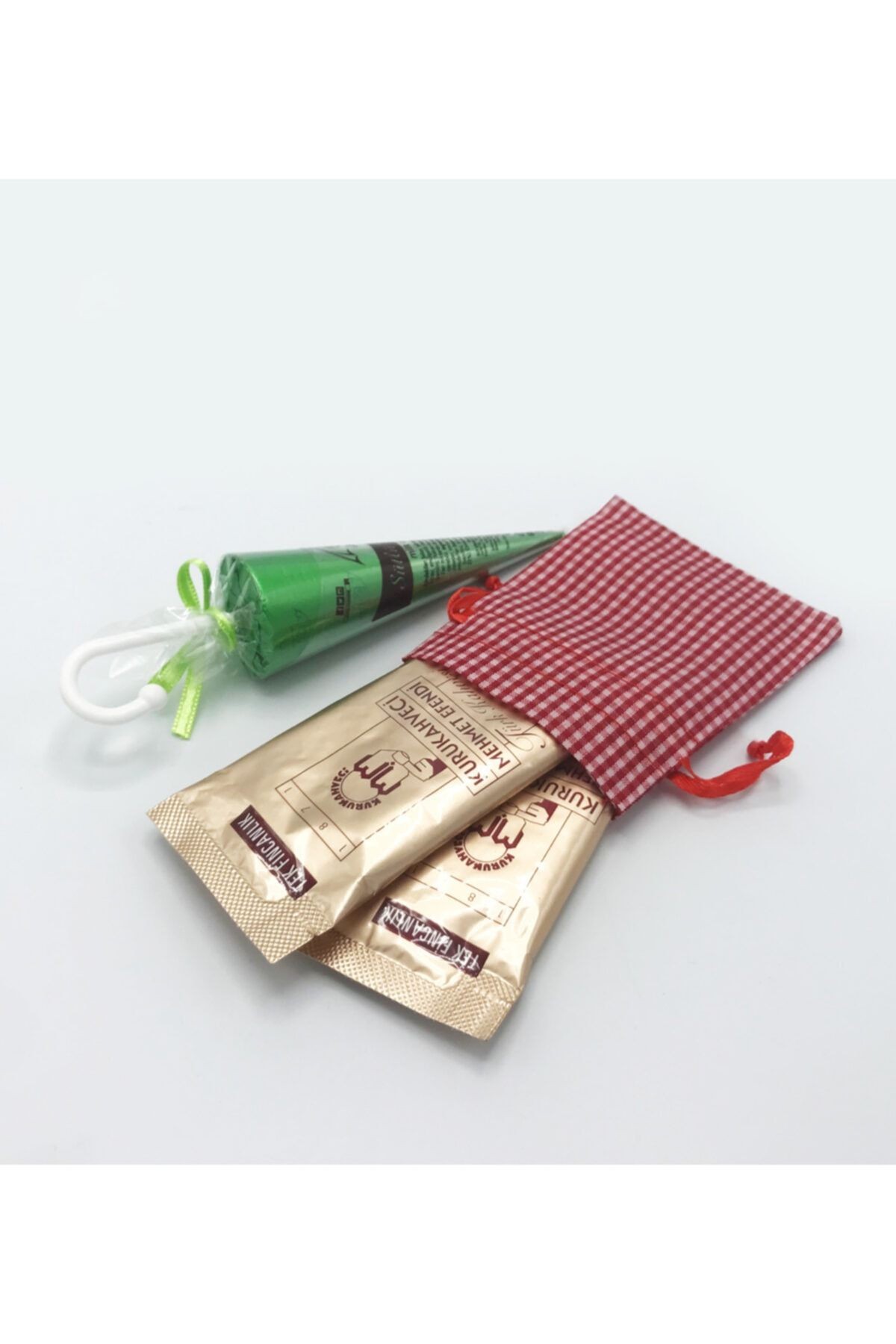 Yılbaşına Özel Kareli Mumlu Set