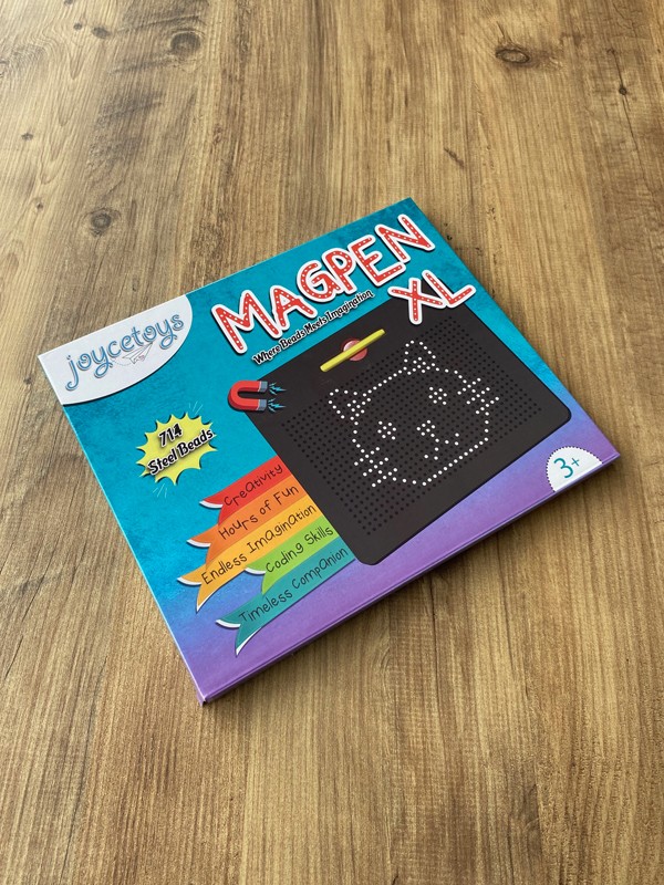 MagPen XL - Manyetik Kalemli Boncuklu Yazı Tahtası (A4 Ebadında)