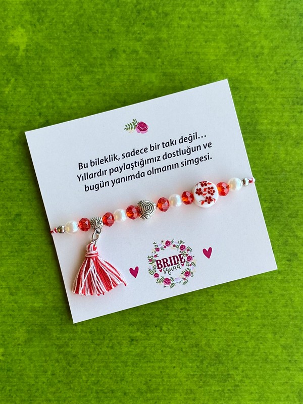 Hediyelerle Dolu, Kupalı "Bride Squad" Nedime Çantası, Kına Hediyesi, Düğün Hediyesi