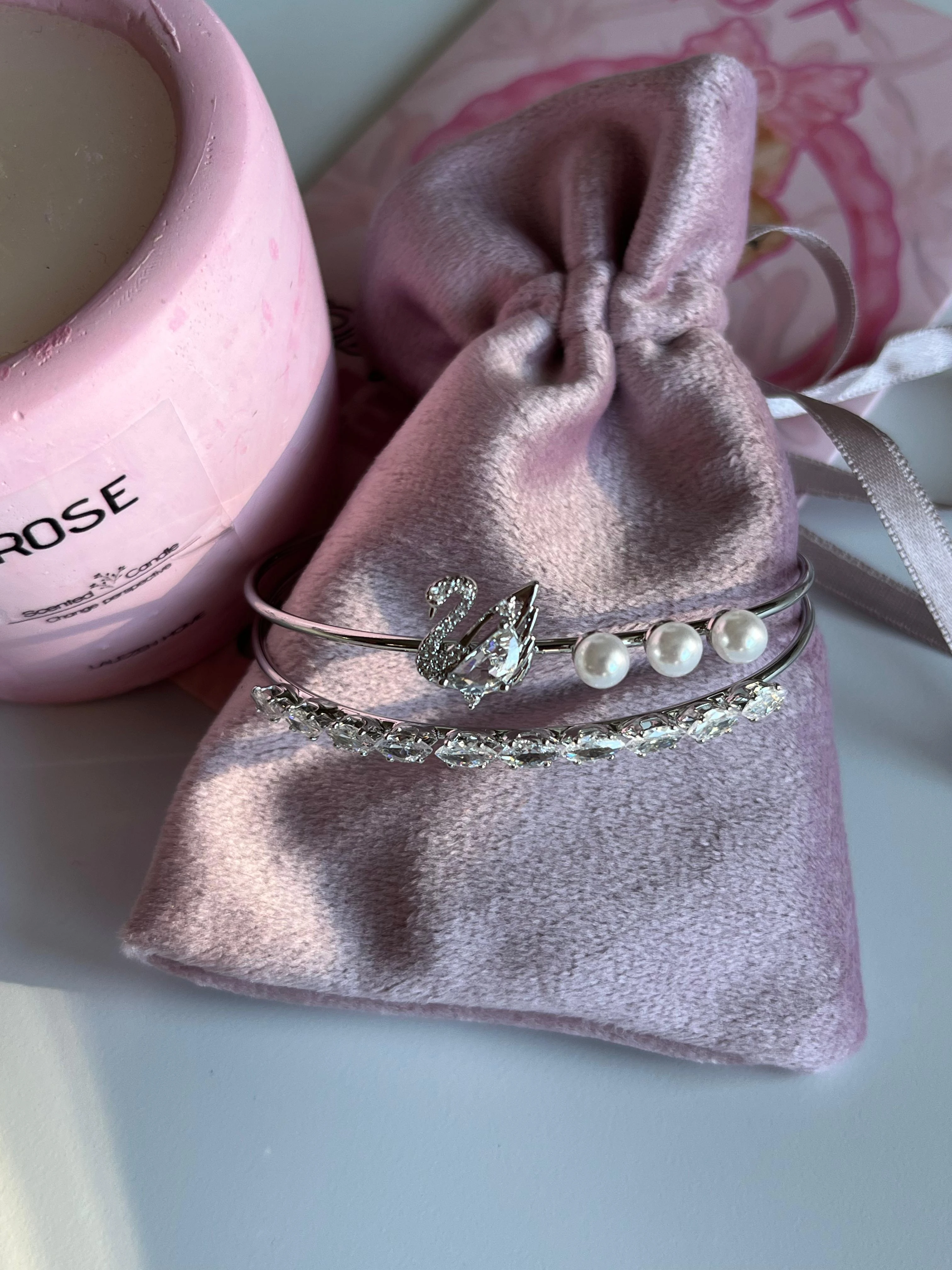 Çelik | Elegant Swan Bilezik