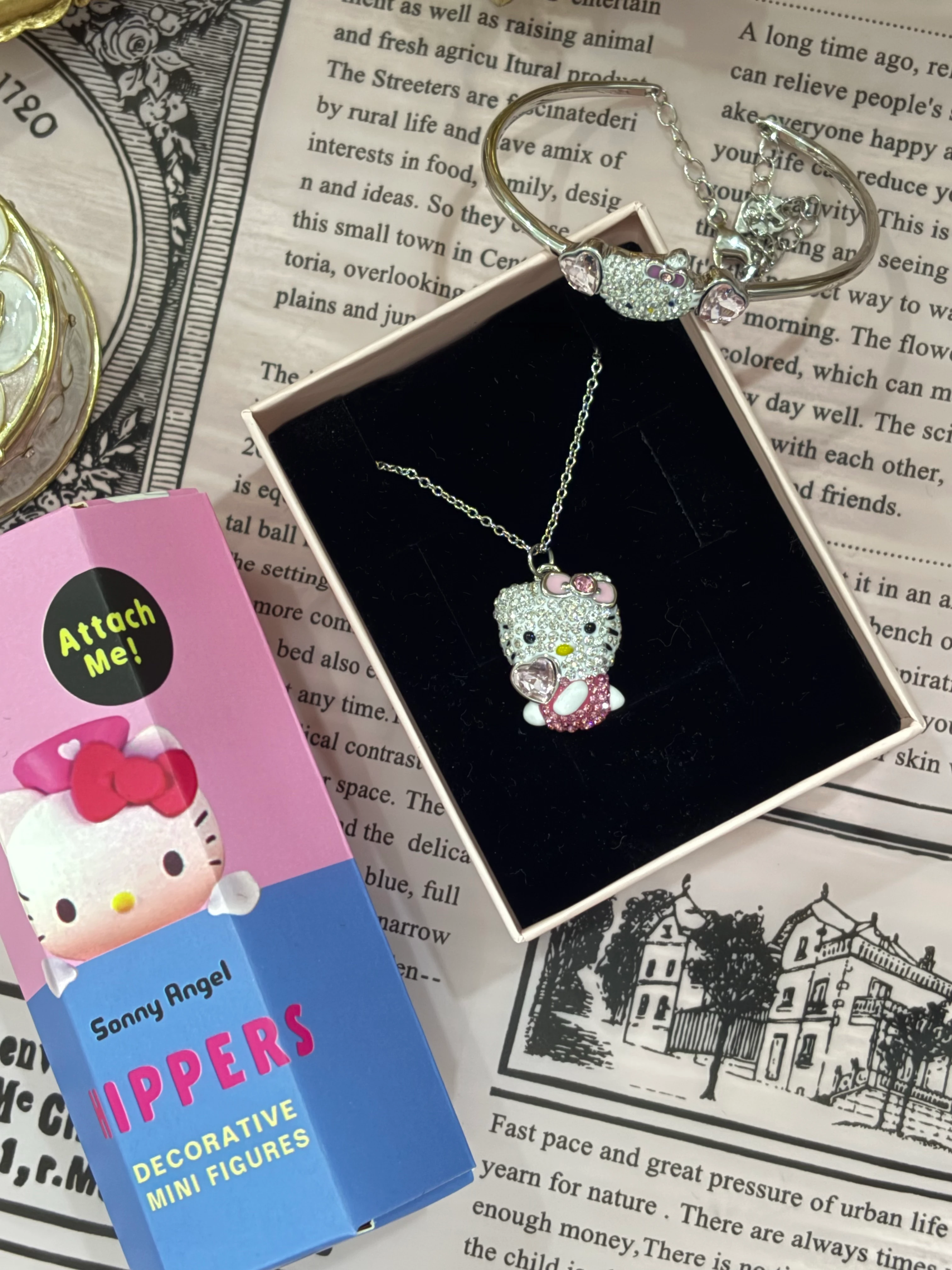 Hello kitty üçlü set