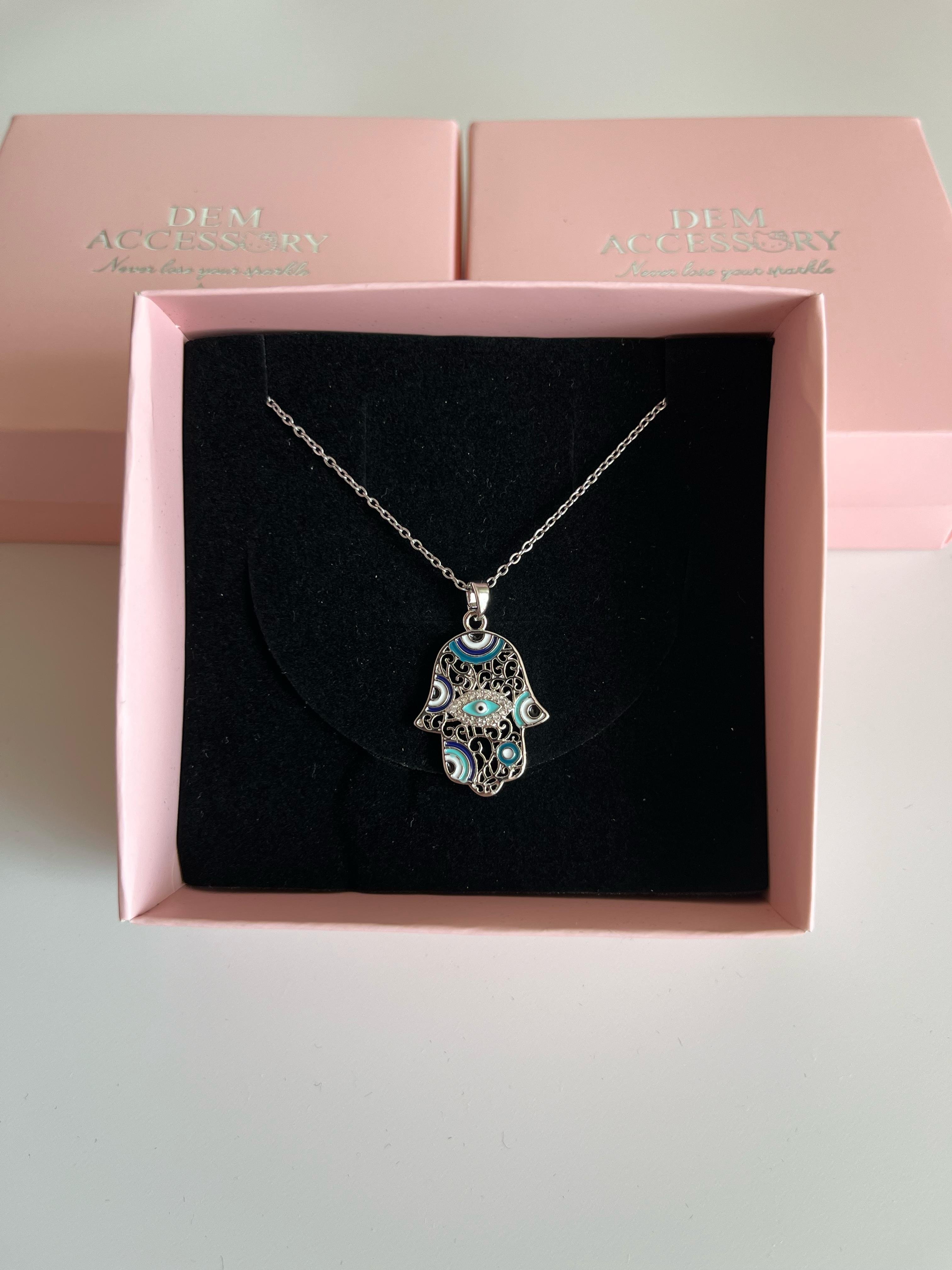 çelik | Hamsa Kolye