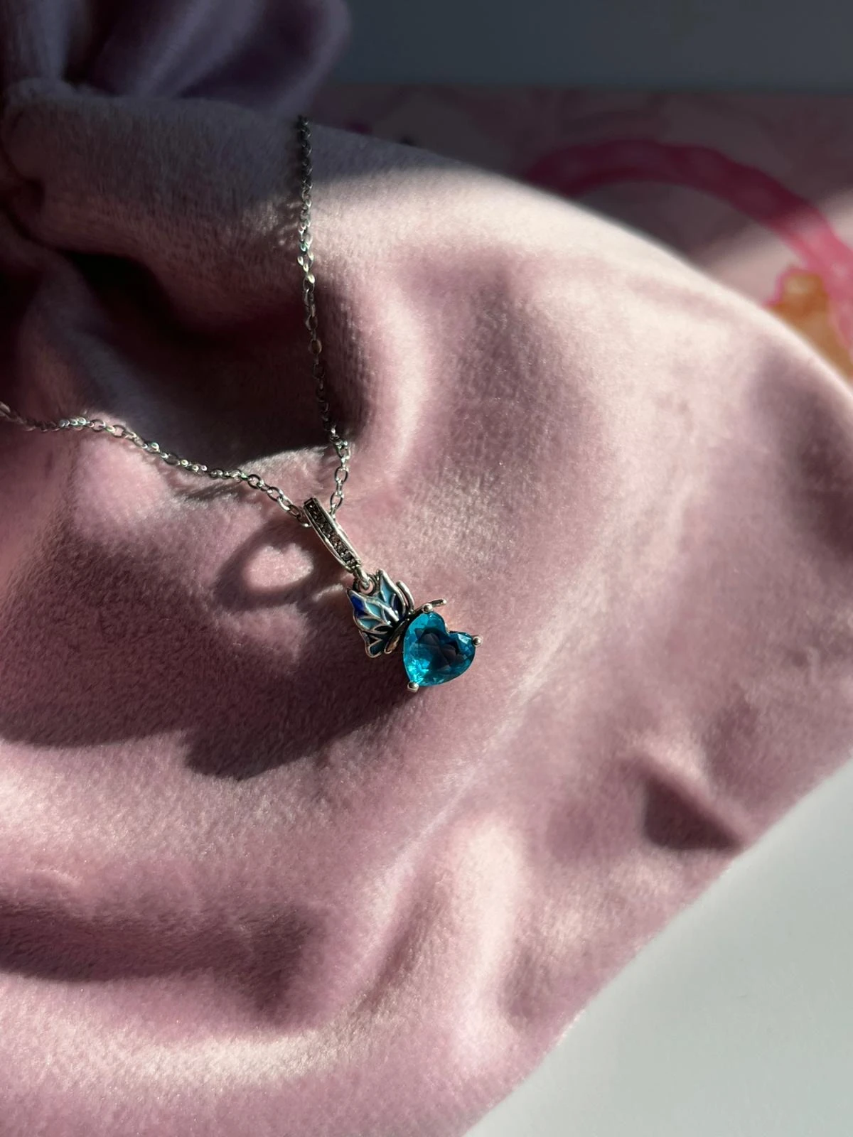 Çelik | Blue Wings Kolye 