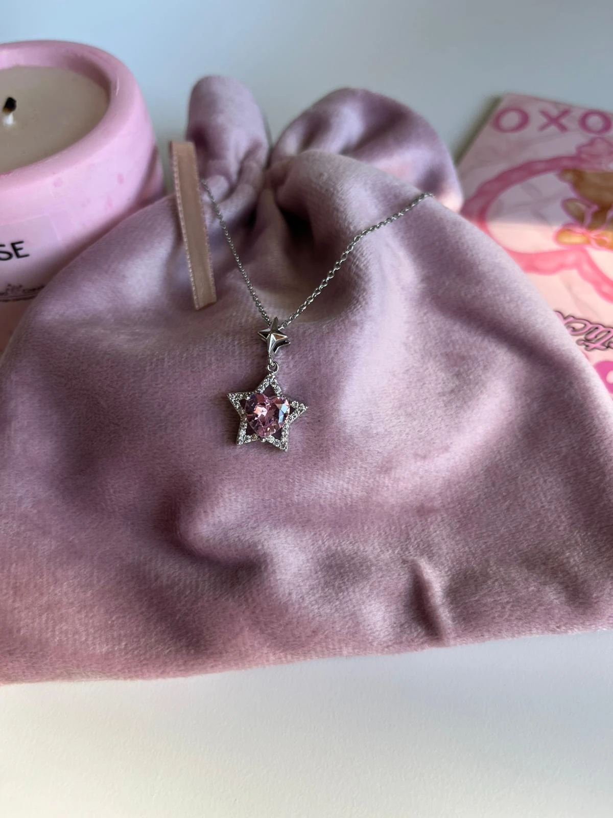 Çelik | Silver Loving Star Kolye