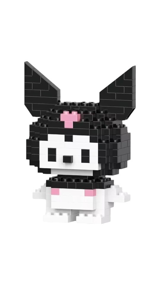 kuromi mini 3D lego