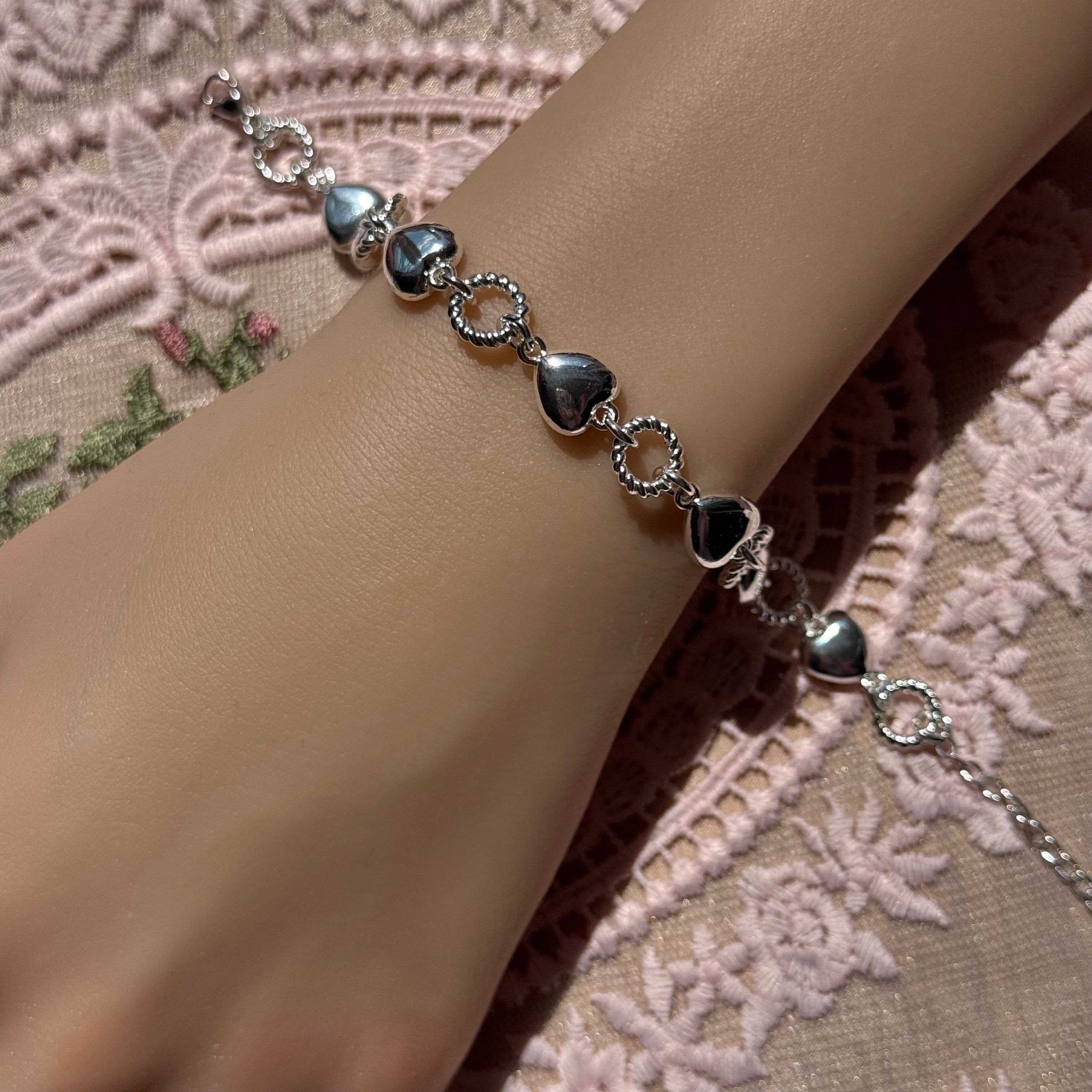 çelik | Love Knot Bileklik